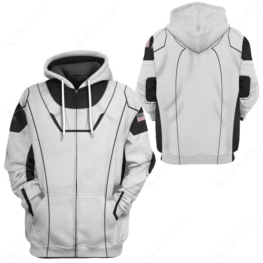 Space Force 3D Spacesuit Costume Hoodie Sweatshirt T-Shirt Sweatpants Tracksuit - Stormmerch Exclusive