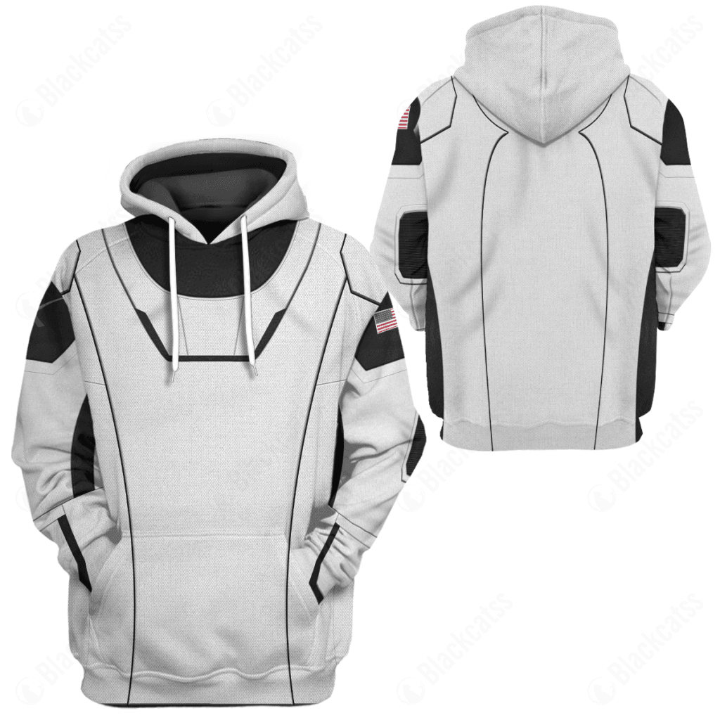 Space Force 3D Spacesuit Costume Hoodie Sweatshirt T-Shirt Sweatpants Tracksuit - Stormmerch Exclusive