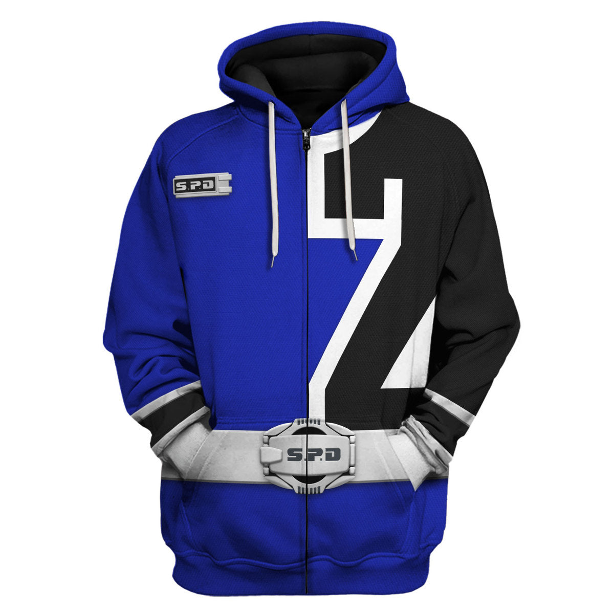 S.P.D Blue Ranger Hoodies Sweatshirt T-shirt Sweatpants Hawaiian Tracksuit - Stormmerch Exclusive