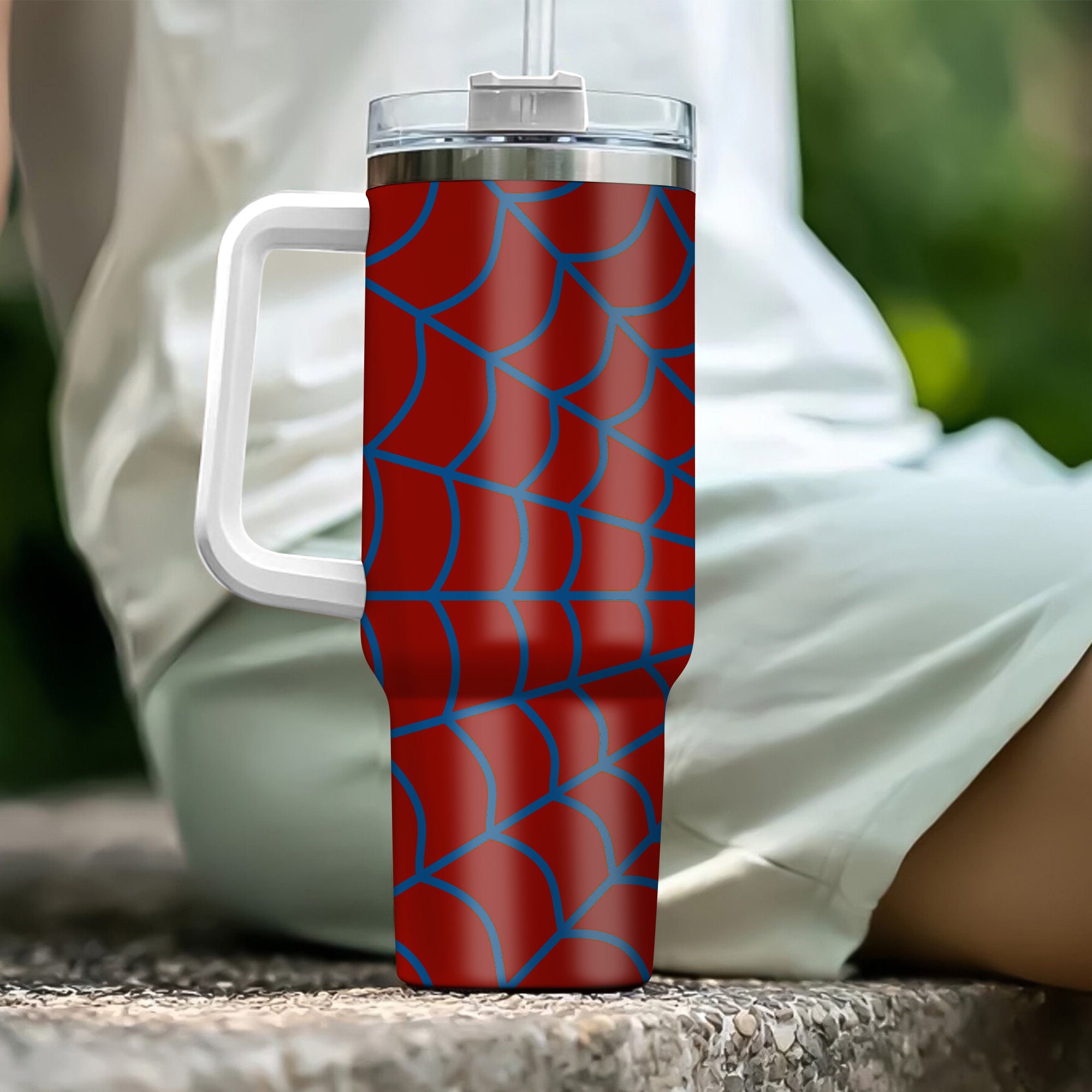 Spider-Man Marvel Movies Custom Stanley Cup 40 oz 30 oz Tumbler With Handle