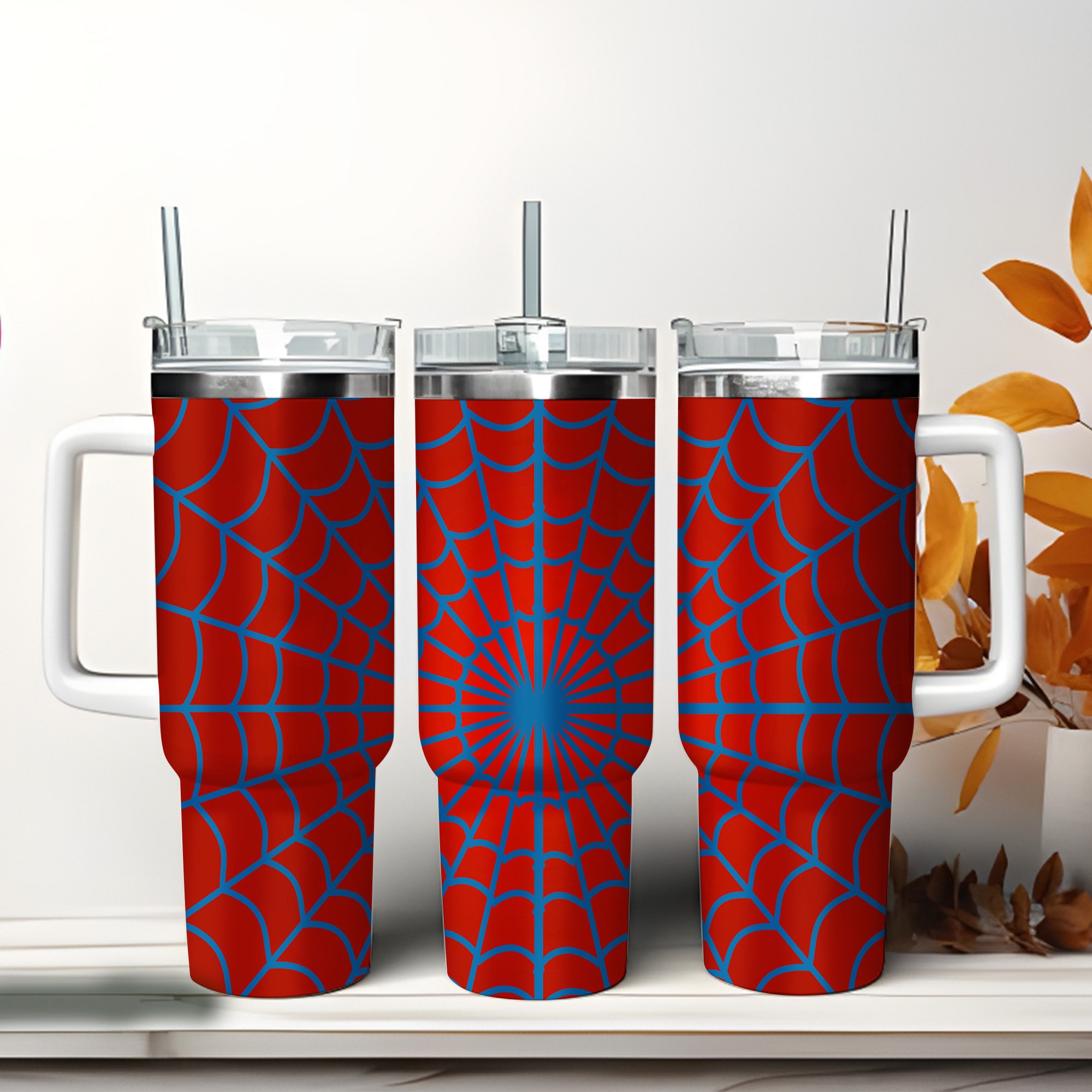 Spider-Man Marvel Movies Custom Stanley Cup 40 oz 30 oz Tumbler With Handle