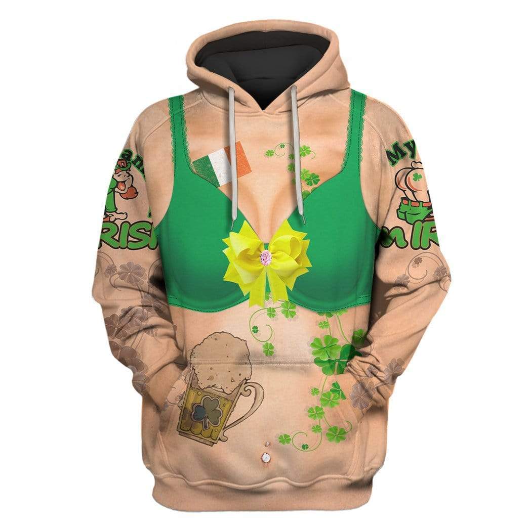 St. Patrick's Day Women Funny Ugly Costume Hoodie Sweatshirt T-Shirt Sweatpants Tracksuit - Stormmerch Exclusive