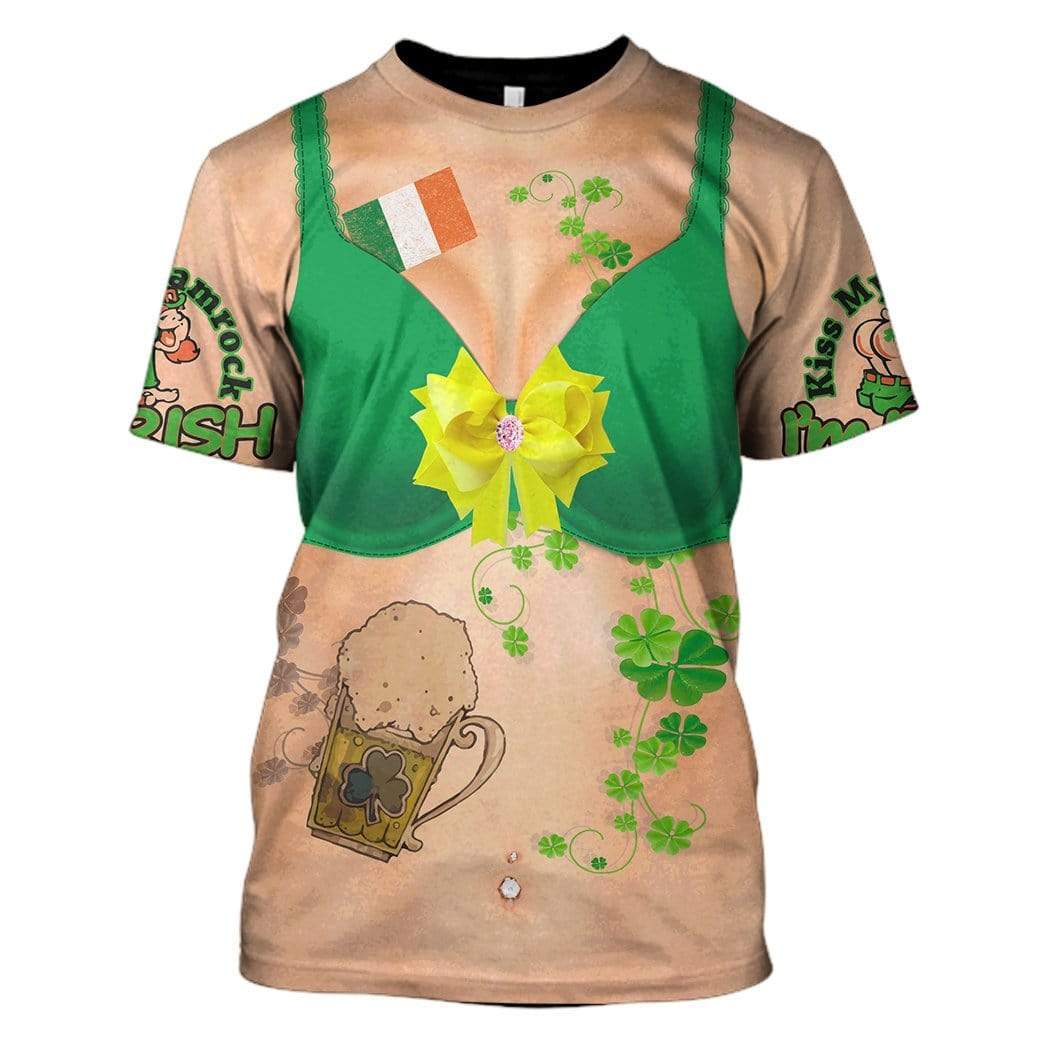 St. Patrick's Day Women Funny Ugly Costume Hoodie Sweatshirt T-Shirt Sweatpants Tracksuit - Stormmerch Exclusive