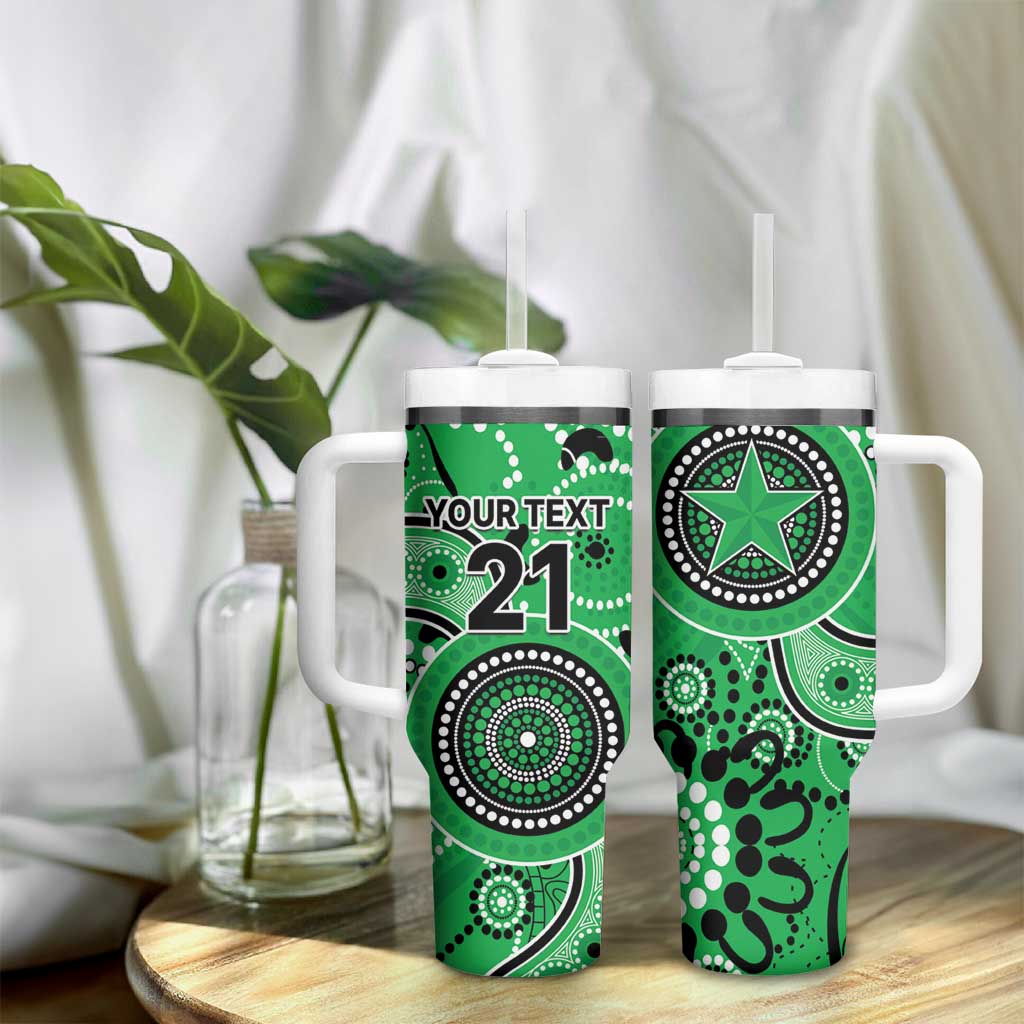Stars Cricket Australian Aboriginal Custom Stanley Cup 40 oz 30 oz Tumbler With Handle
