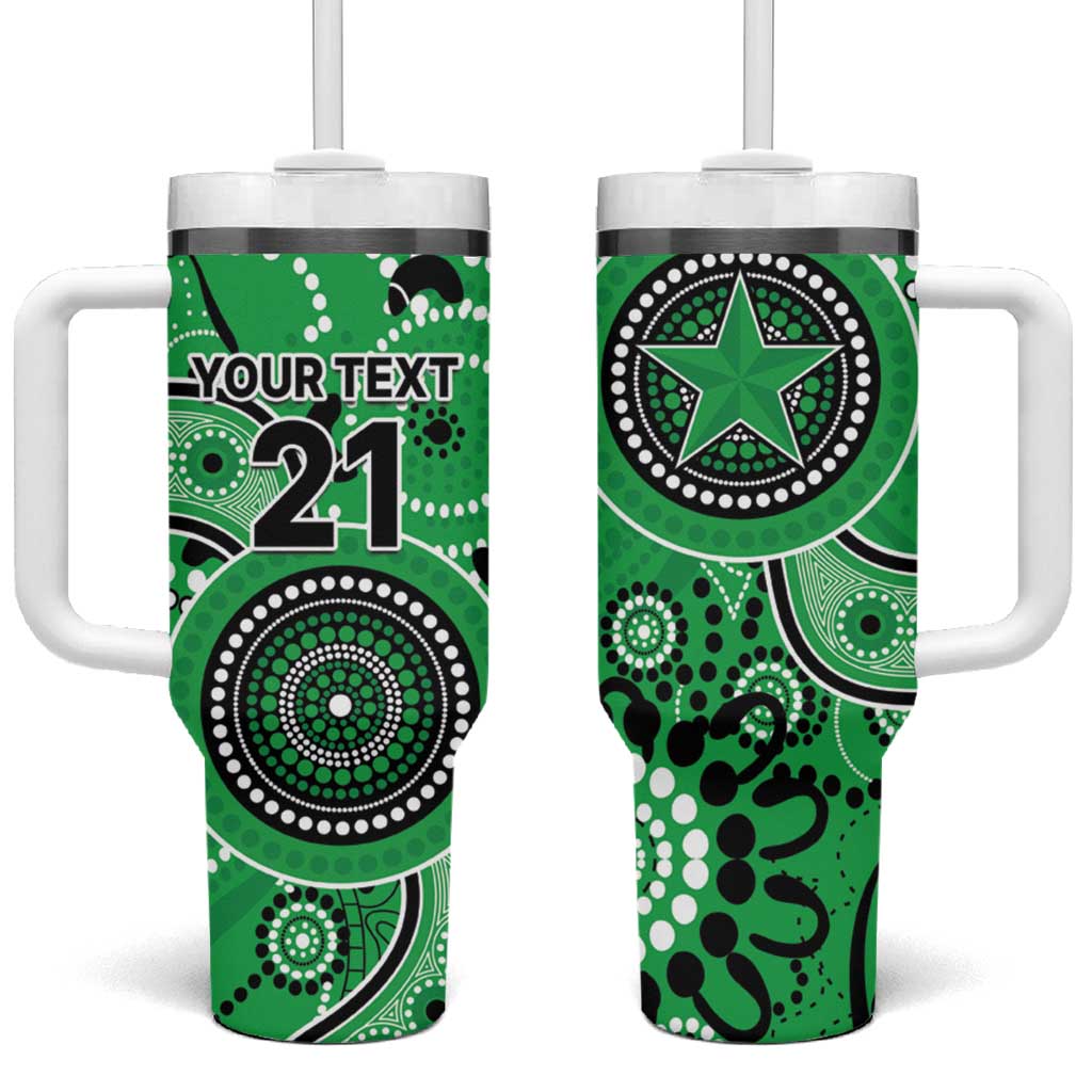 Stars Cricket Australian Aboriginal Custom Stanley Cup 40 oz 30 oz Tumbler With Handle