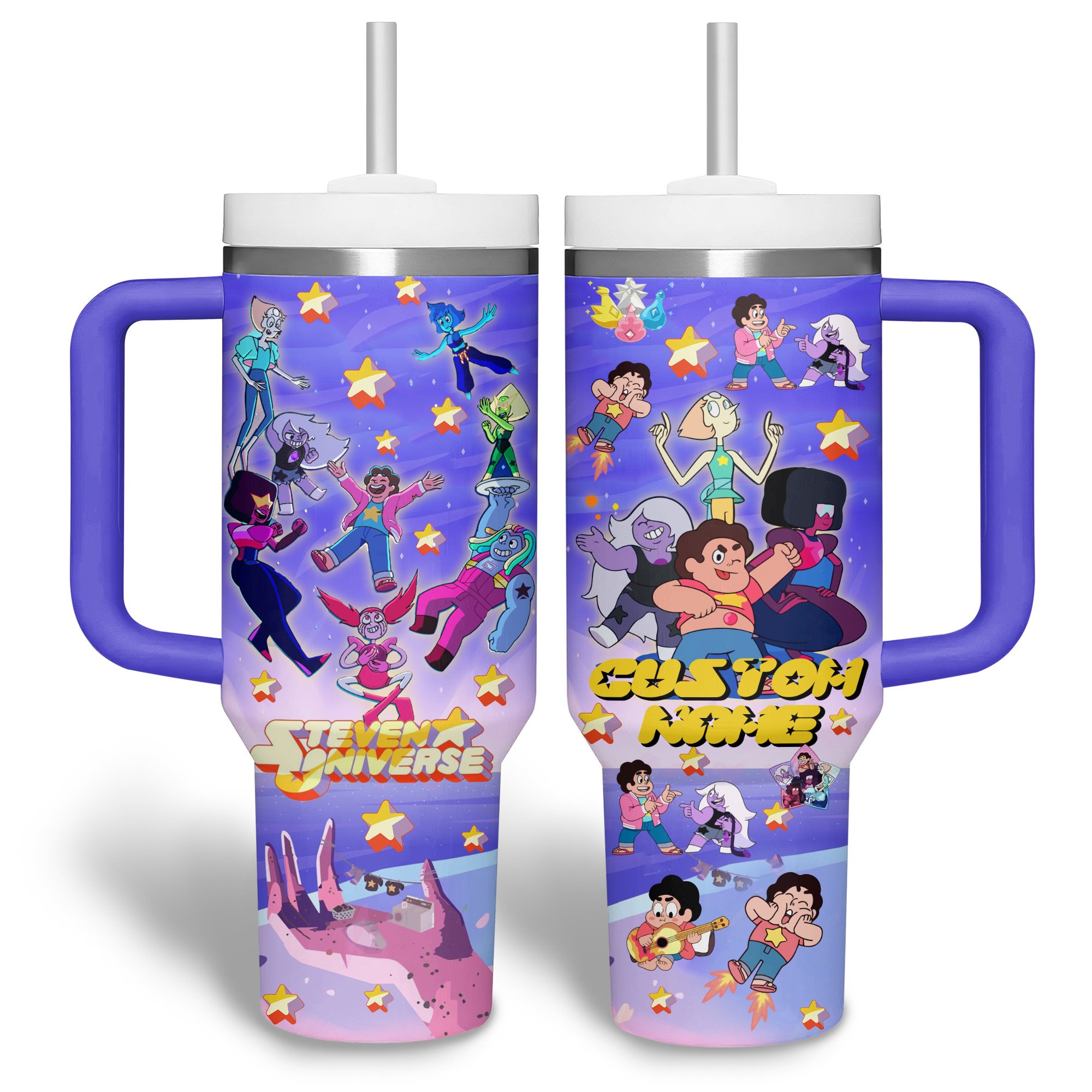 Steven Universe TV Series Custom Stanley Cup 40 oz 30 oz Tumbler With Handle