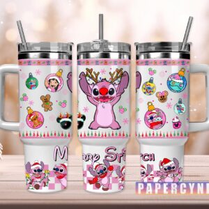 Stitch Custom Stanley Cup 40 oz 30 oz Tumbler With Handle
