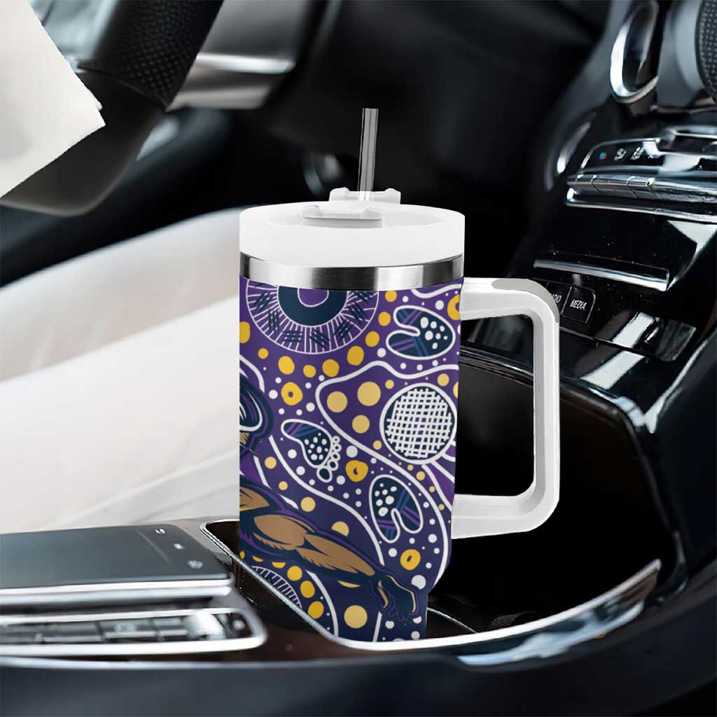 Storm Rugby Aboriginal 2024 GO Storms Custom Stanley Cup 40 oz 30 oz Tumbler With Handle