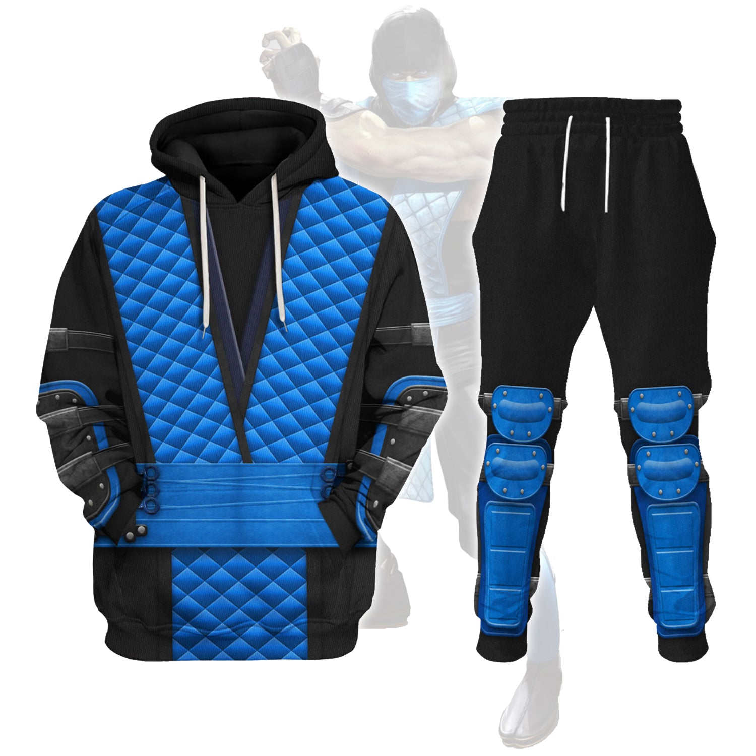 Sub-Zero Costume Hoodie Sweatshirt T-Shirt Sweatpants Tracksuit - Stormmerch Exclusive