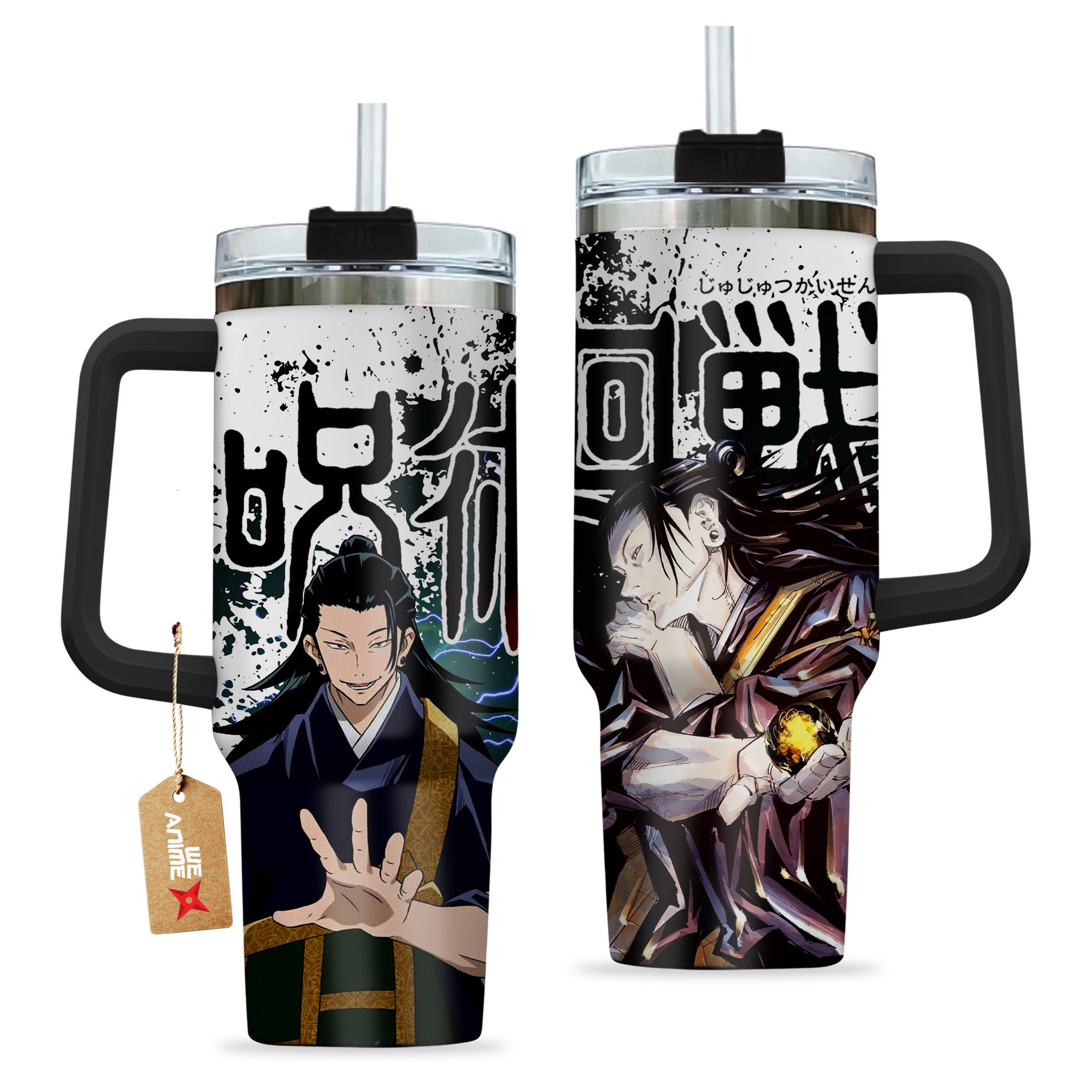 Suguru Geto Jujutsu Kaisen Anime Custom Stanley Cup 40 oz 30 oz Tumbler With Handle
