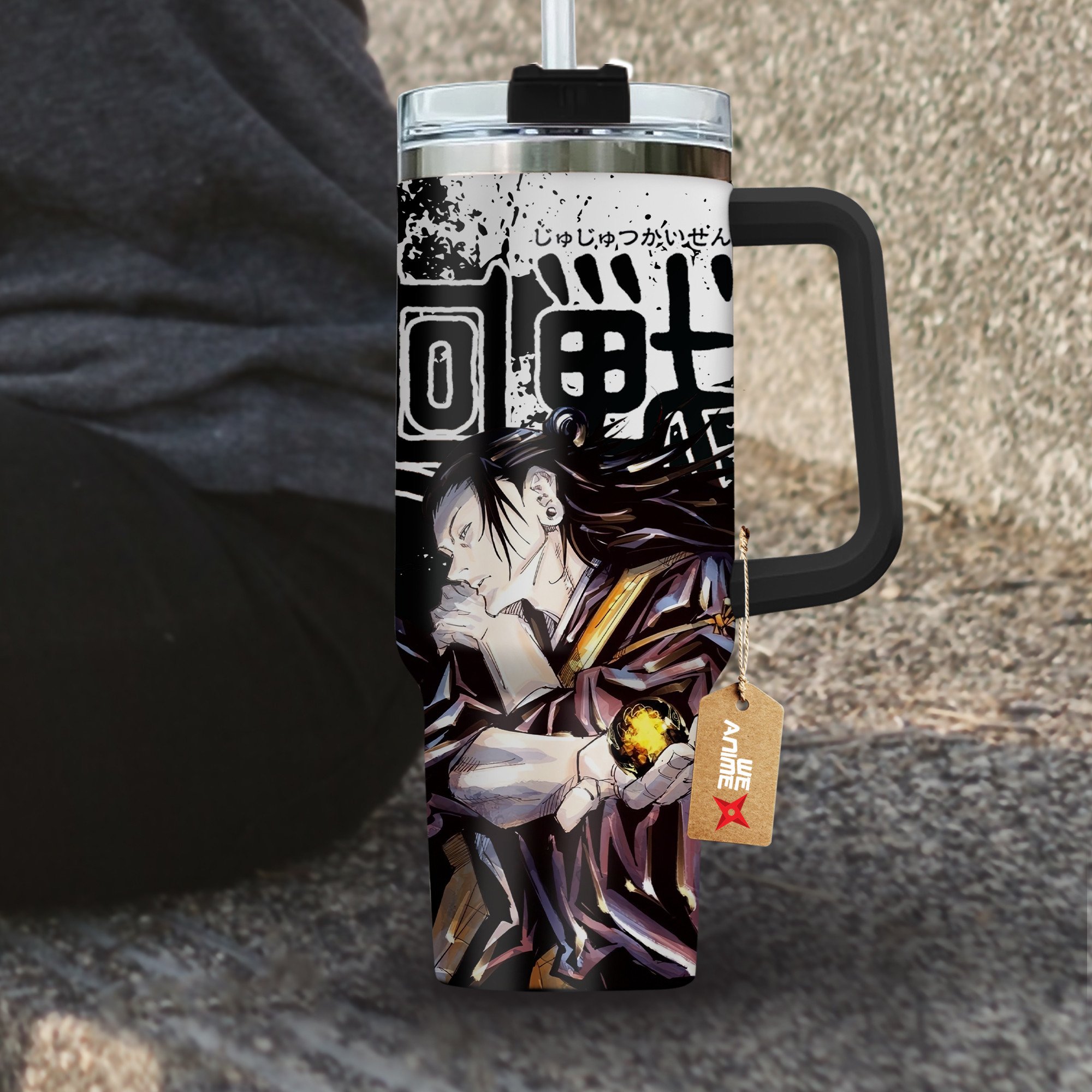 Suguru Geto Jujutsu Kaisen Anime Custom Stanley Cup 40 oz 30 oz Tumbler With Handle