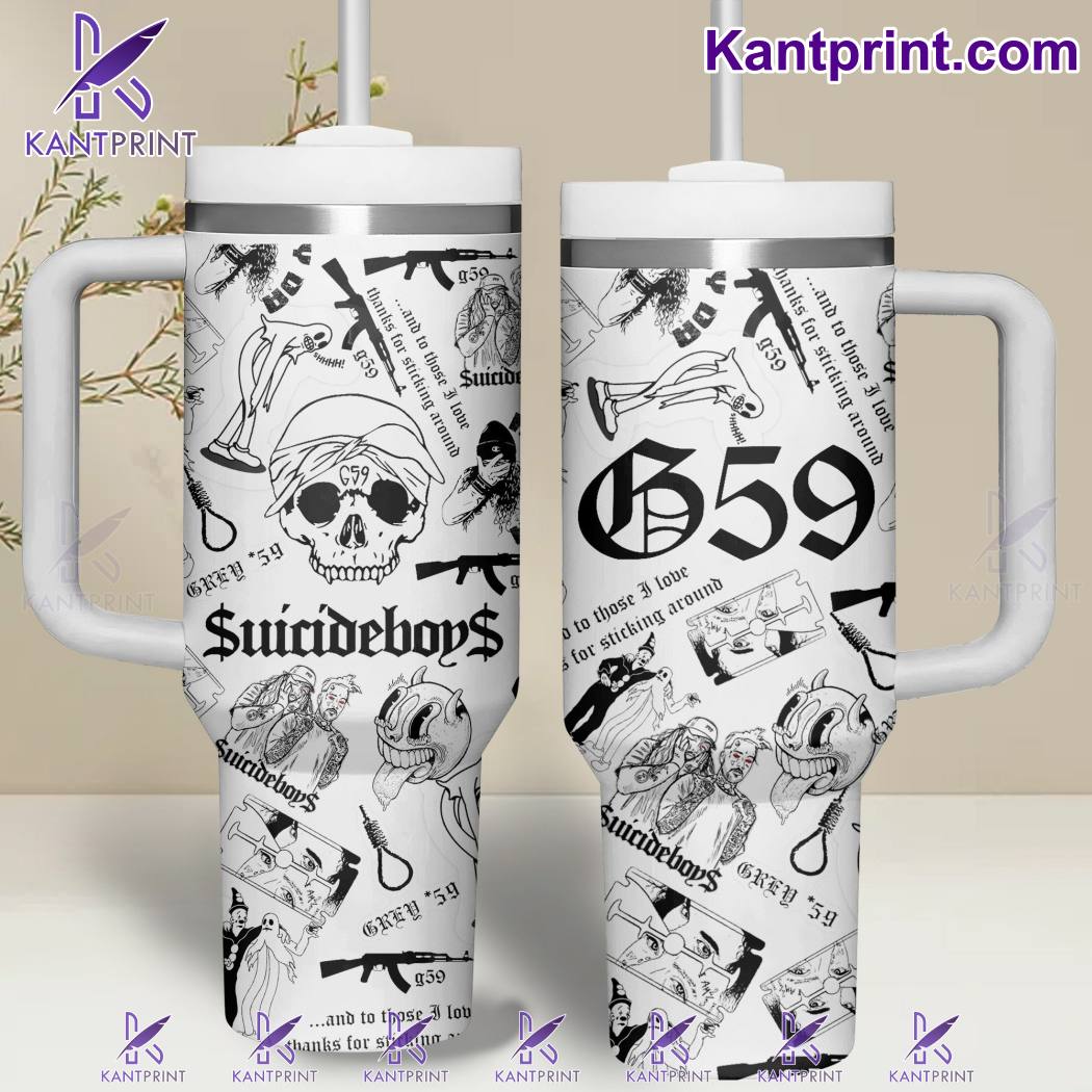 Suicideboys Music Custom Stanley Cup 40 oz 30 oz Tumbler With Handle