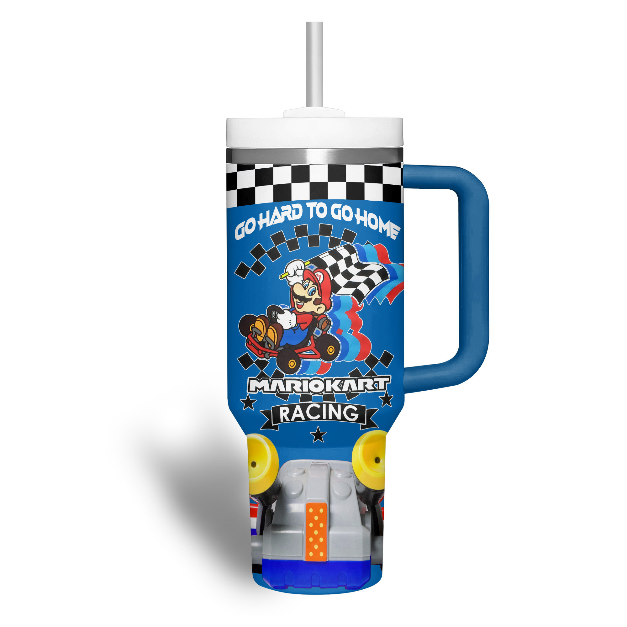 Super Mario Games Custom Stanley Cup 40 oz 30 oz Tumbler With Handle