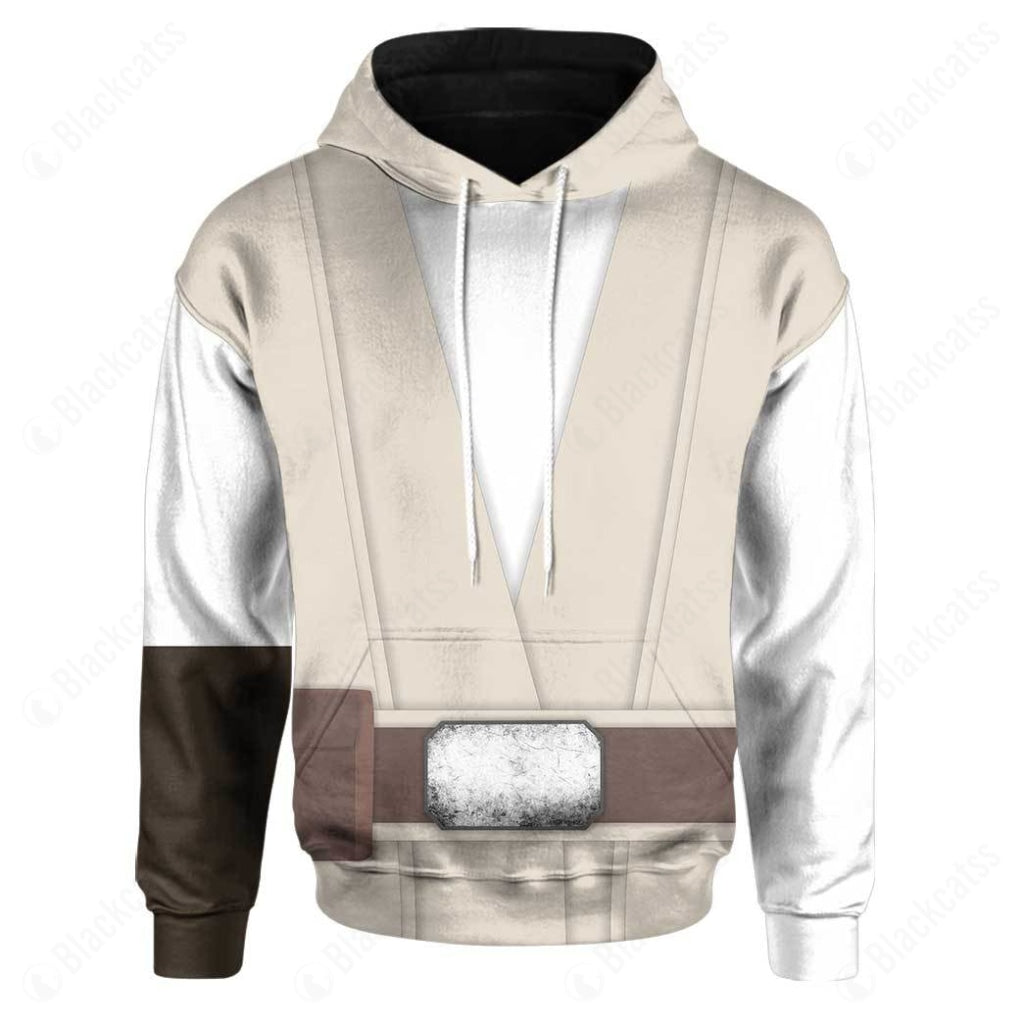 SW Episode VIII The Last Jedi Luke Skywalker Costume Hoodie Sweatshirt T-Shirt Sweatpants Tracksuit - Stormmerch Exclusive