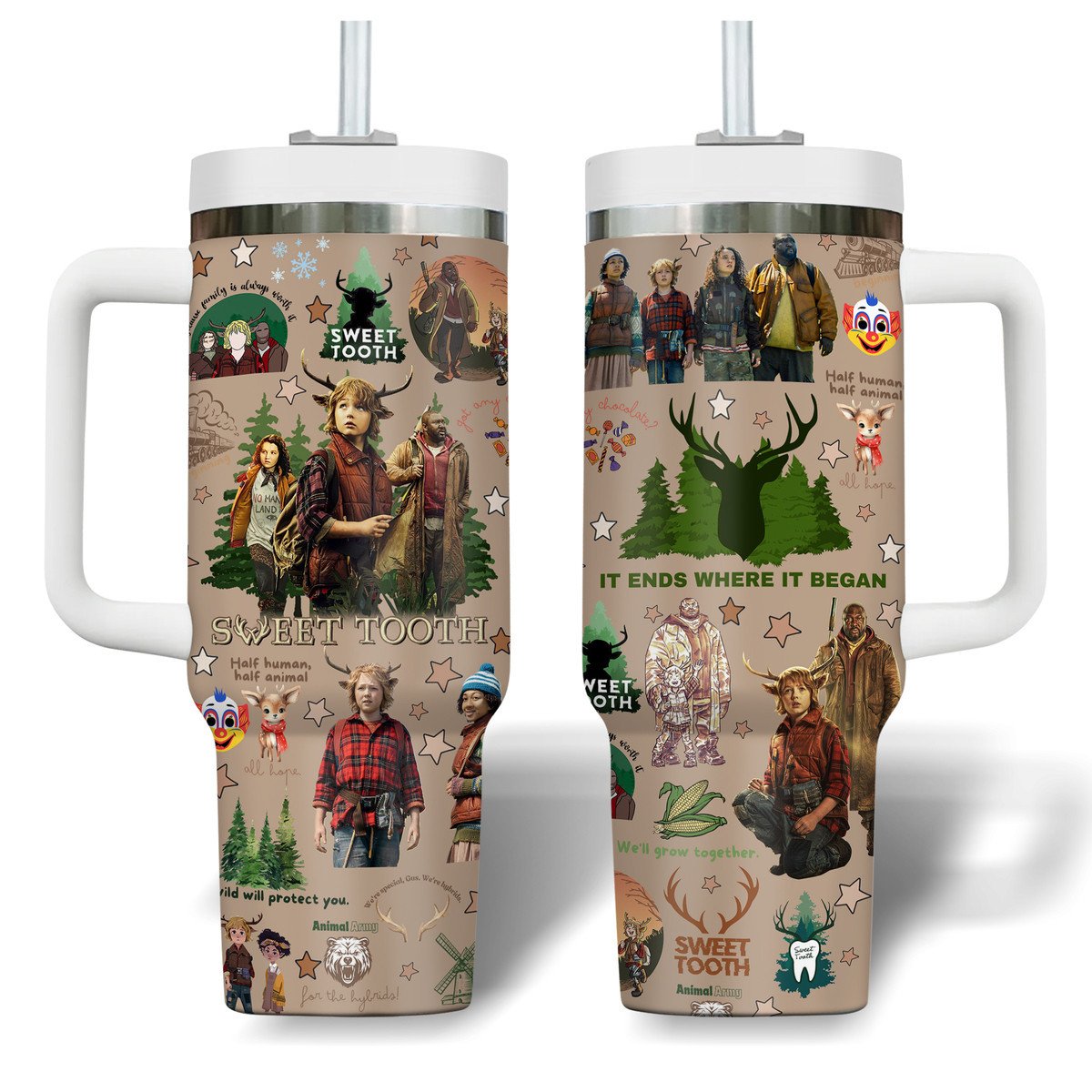 Sweet Tooth Movies Custom Stanley Cup 40 oz 30 oz Tumbler With Handle