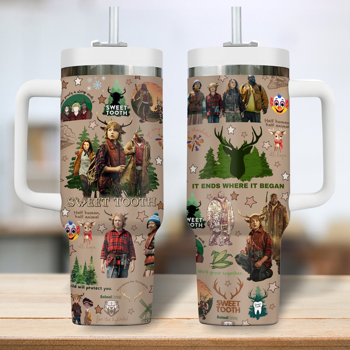 Sweet Tooth Movies Custom Stanley Cup 40 oz 30 oz Tumbler With Handle