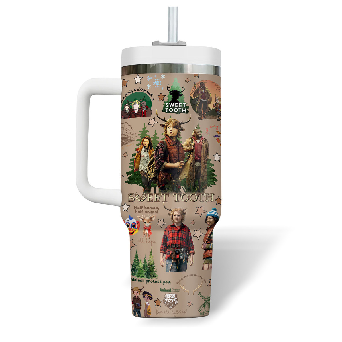 Sweet Tooth Movies Custom Stanley Cup 40 oz 30 oz Tumbler With Handle