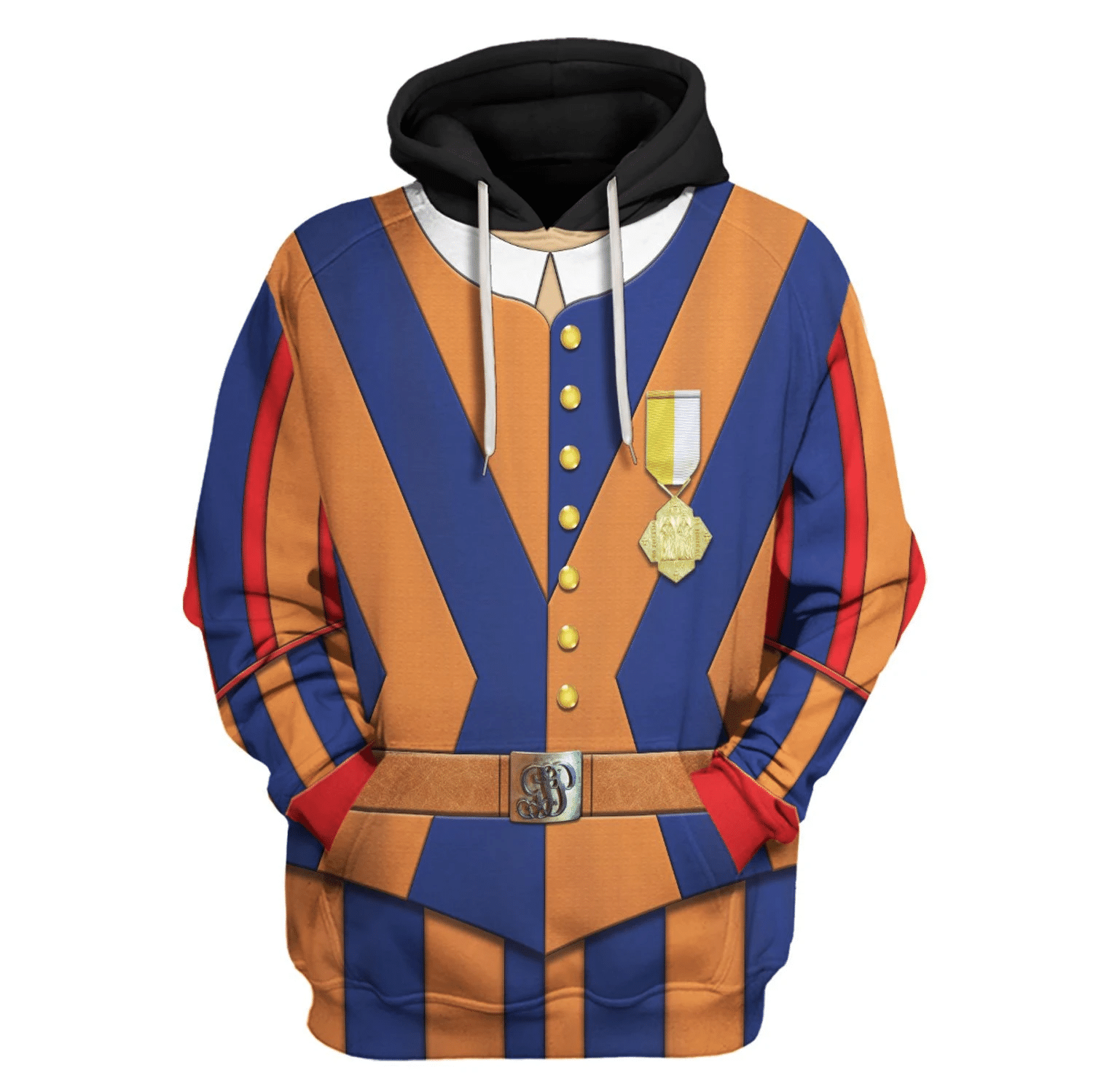 Swiss Guard Armed Force Costume Hoodie Sweatshirt T-Shirt Sweatpants Tracksuit - Stormmerch Exclusive