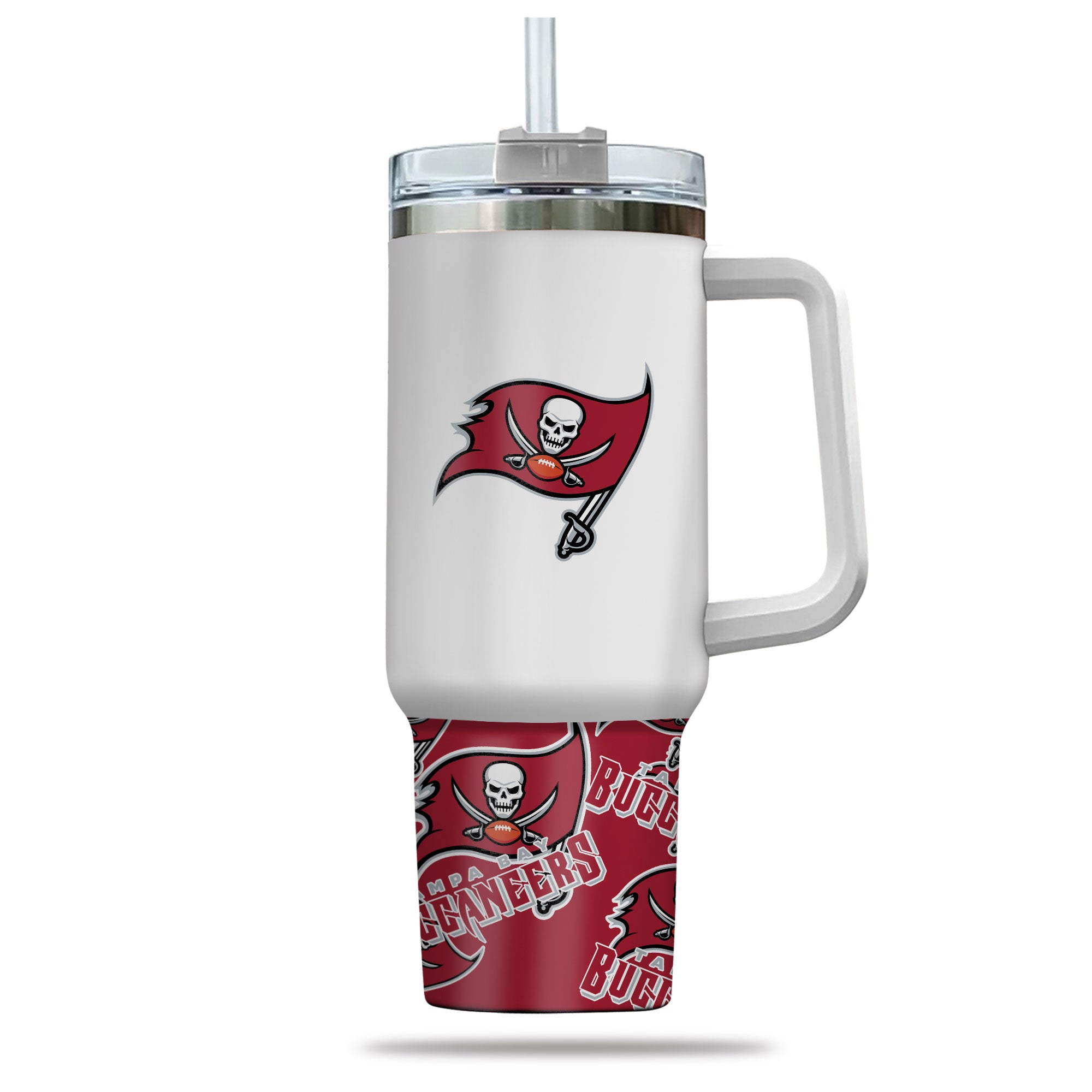 Tampa Bay Buccaneers NFL Custom Stanley Cup 40 oz 30 oz Tumbler With Handle