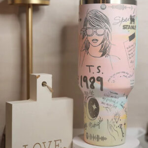 Taylor Swift Music Custom Stanley Cup 40 oz 30 oz Tumbler With Handle