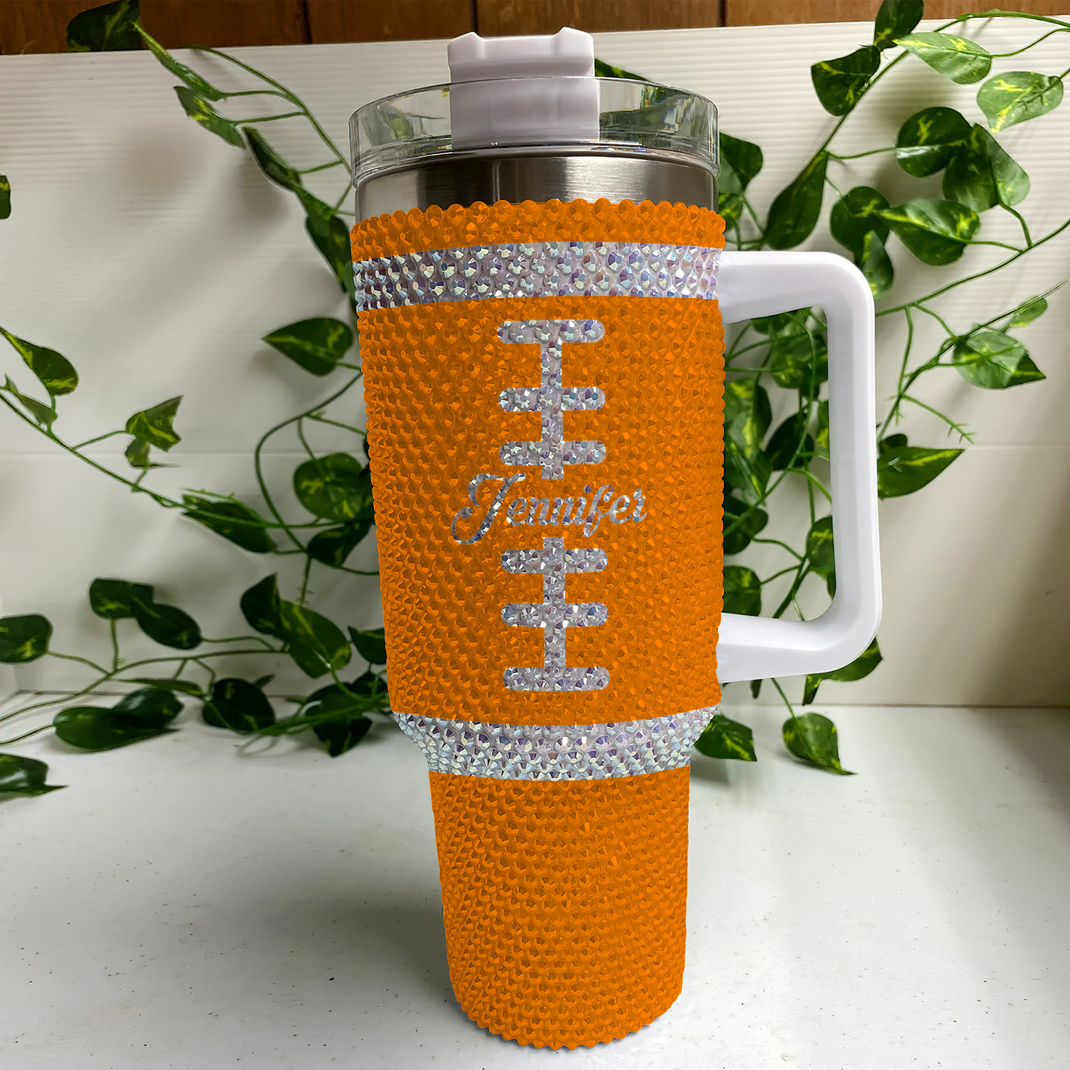 Tennessee Volunteers NCAA Custom Stanley Cup 40 oz 30 oz Tumbler With Handle