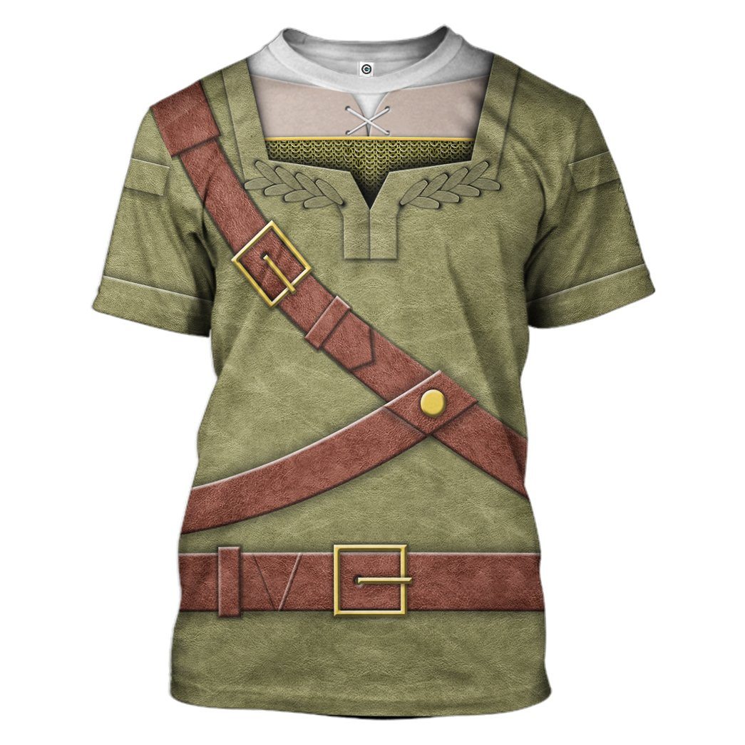 The Legend Of Zelda Link Cosplay Costume Hoodie Sweatshirt T-Shirt Sweatpants Tracksuit - Stormmerch Exclusive