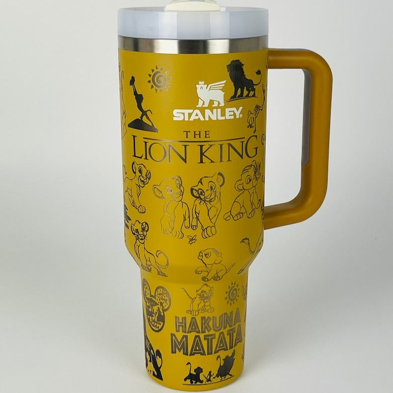 The Lion King Disney Cartoon Custom Stanley Cup 40 oz 30 oz Tumbler With Handle