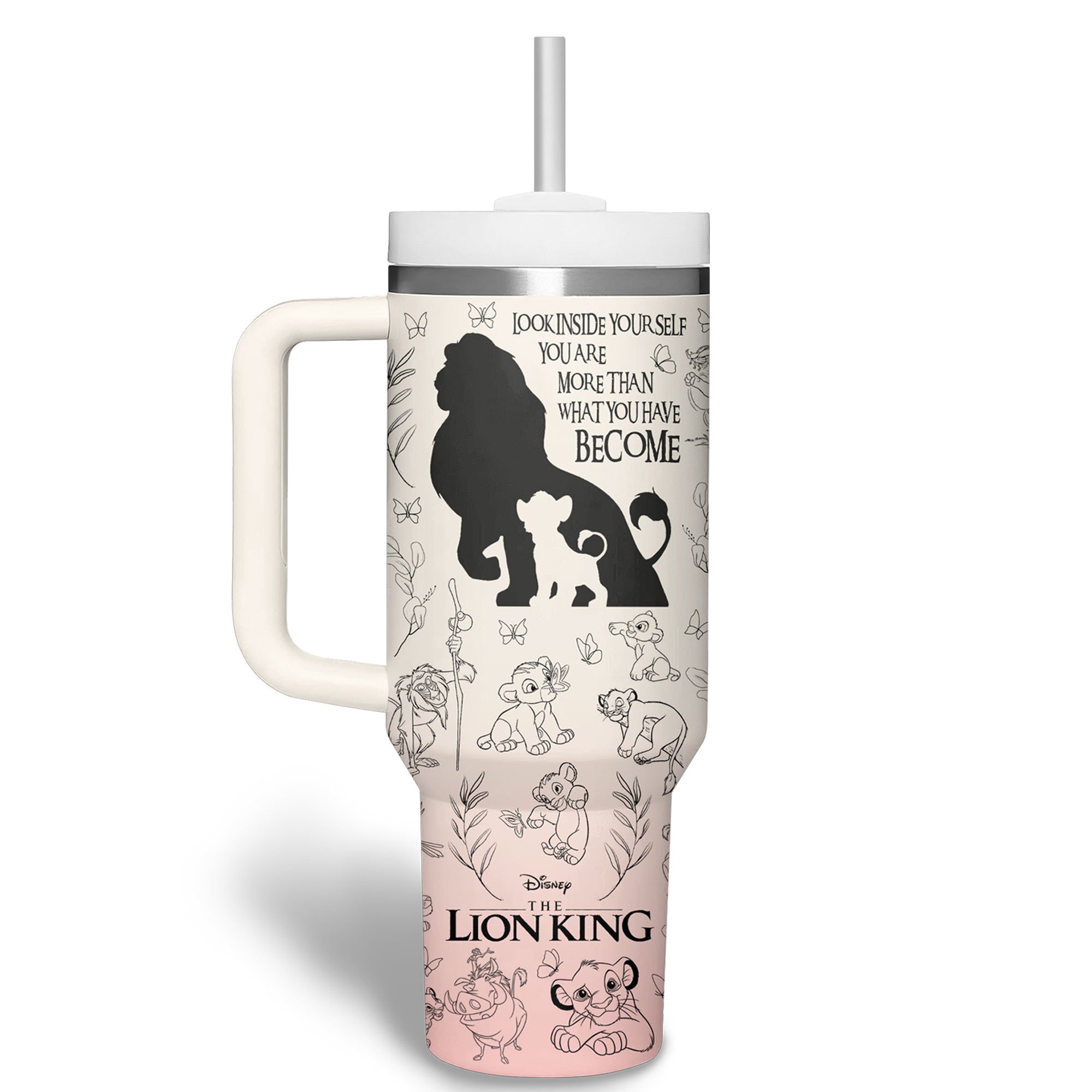 The Lion King Movies Custom Stanley Cup 40 oz 30 oz Tumbler With Handle