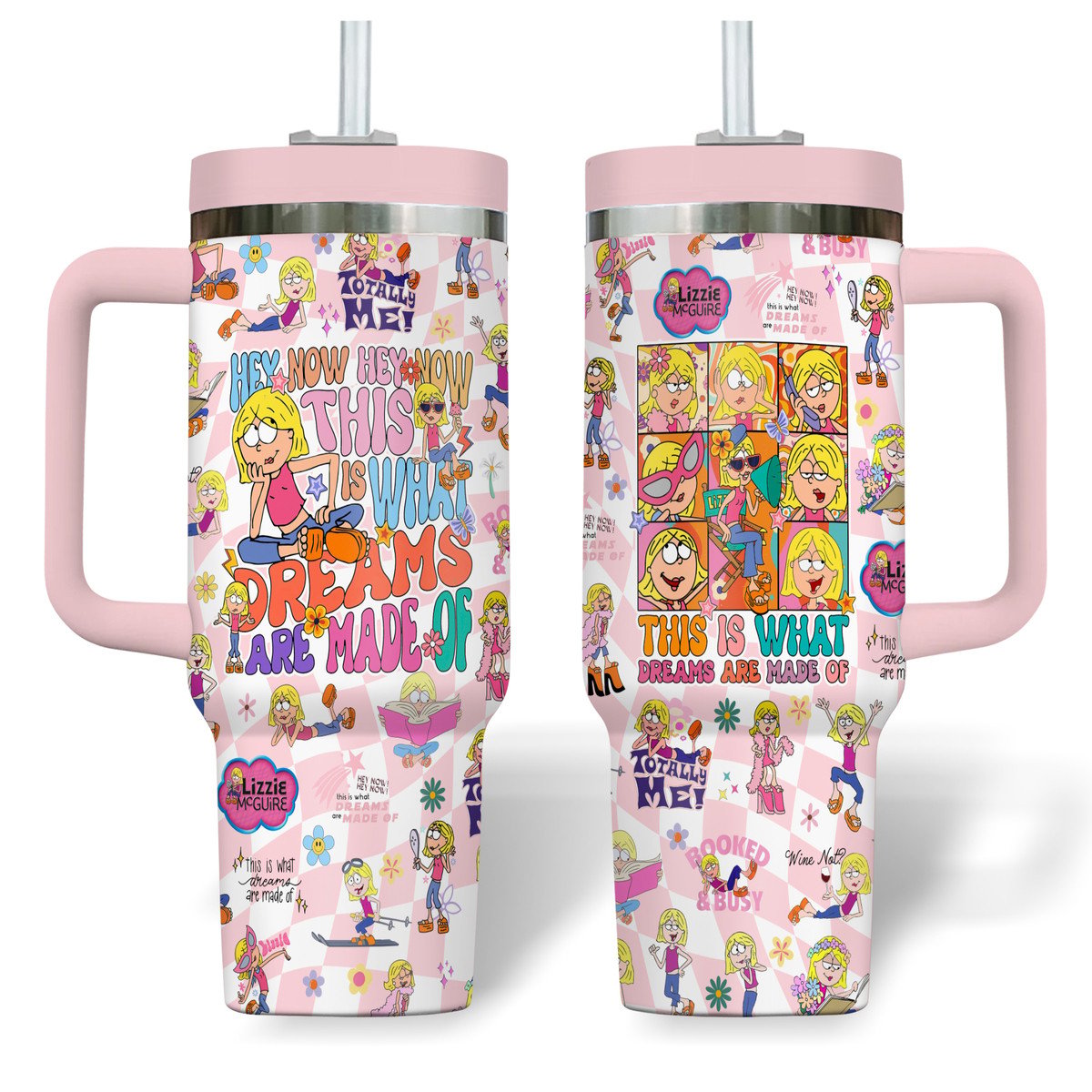 The Lizzie McGuire Movies Custom Stanley Cup 40 oz 30 oz Tumbler With Handle
