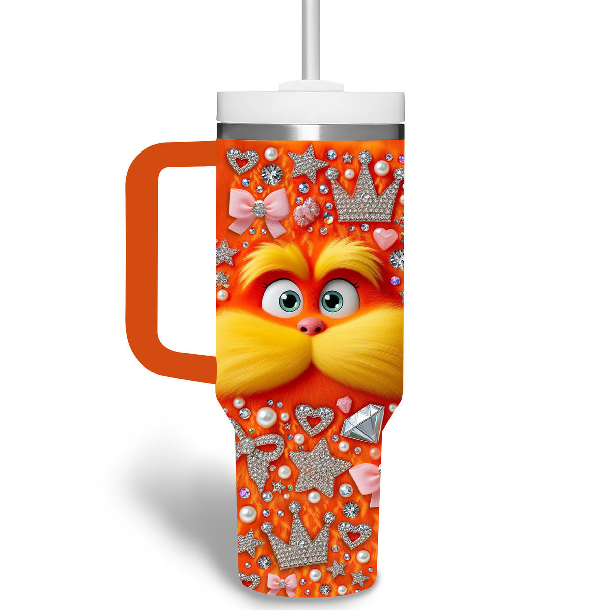 The Lorax Cartoon Custom Stanley Cup 40 oz 30 oz Tumbler With Handle