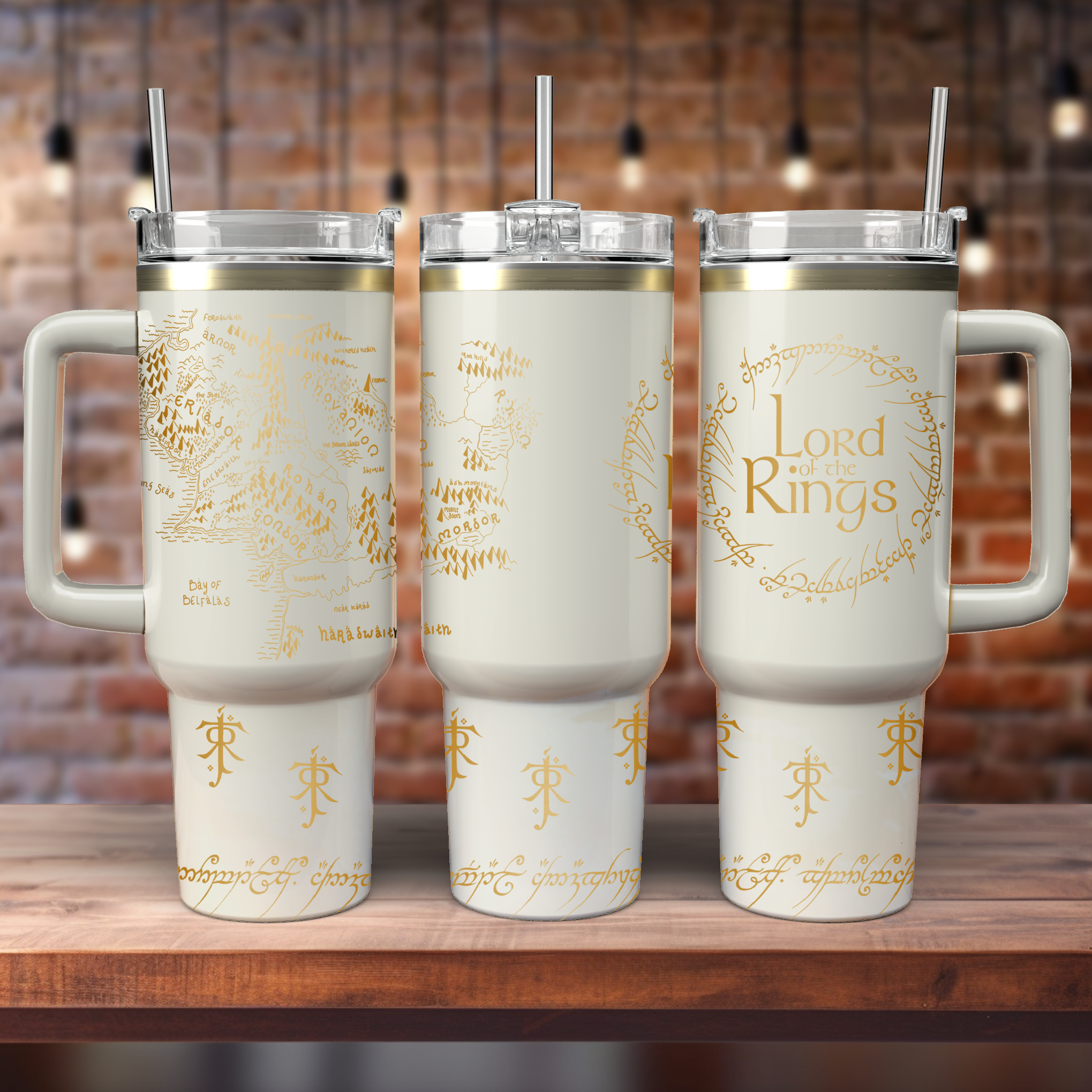 The Lord Of The Rings Movies Custom Stanley Cup 40 oz 30 oz Tumbler With Handle