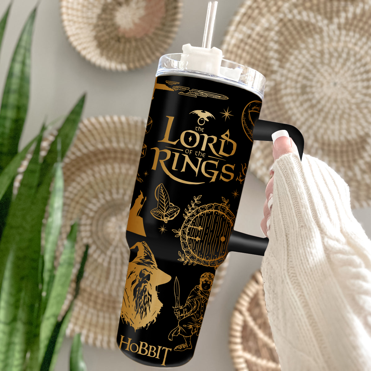The Lord Of The Rings Movies Custom Stanley Cup 40 oz 30 oz Tumbler With Handle