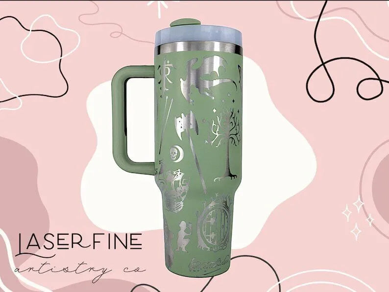 The Lord Of The Rings Movies Custom Stanley Cup 40 oz 30 oz Tumbler With Handle