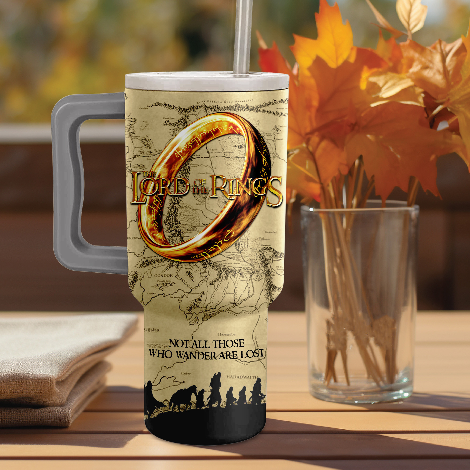 The Lord of The Rings Movies Custom Stanley Cup 40 oz 30 oz Tumbler With Handle