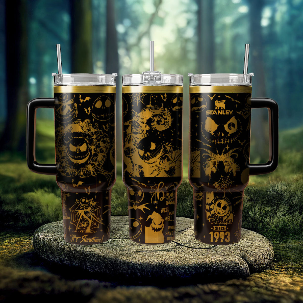 The Nightmare Before Christmas Movies Custom Stanley Cup 40 oz 30 oz Tumbler With Handle
