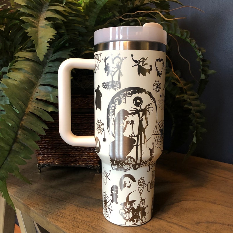 The Nightmare Before Christmas Movies Custom Stanley Cup 40 oz 30 oz Tumbler With Handle