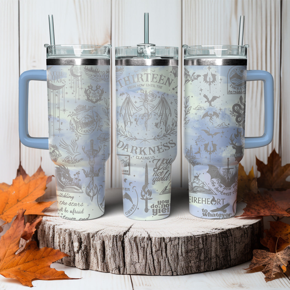 The Thirteen Throne Of Glass Book Custom Stanley Cup 40 oz 30 oz Tumbler With Handle