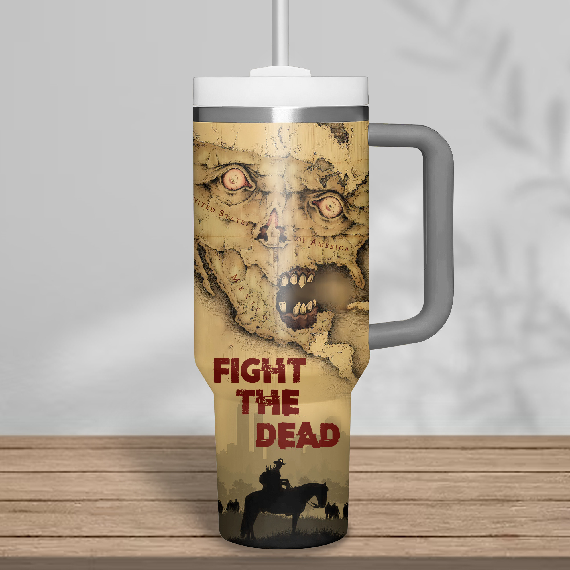 The Walking Dead Games Custom Stanley Cup 40 oz 30 oz Tumbler With Handle