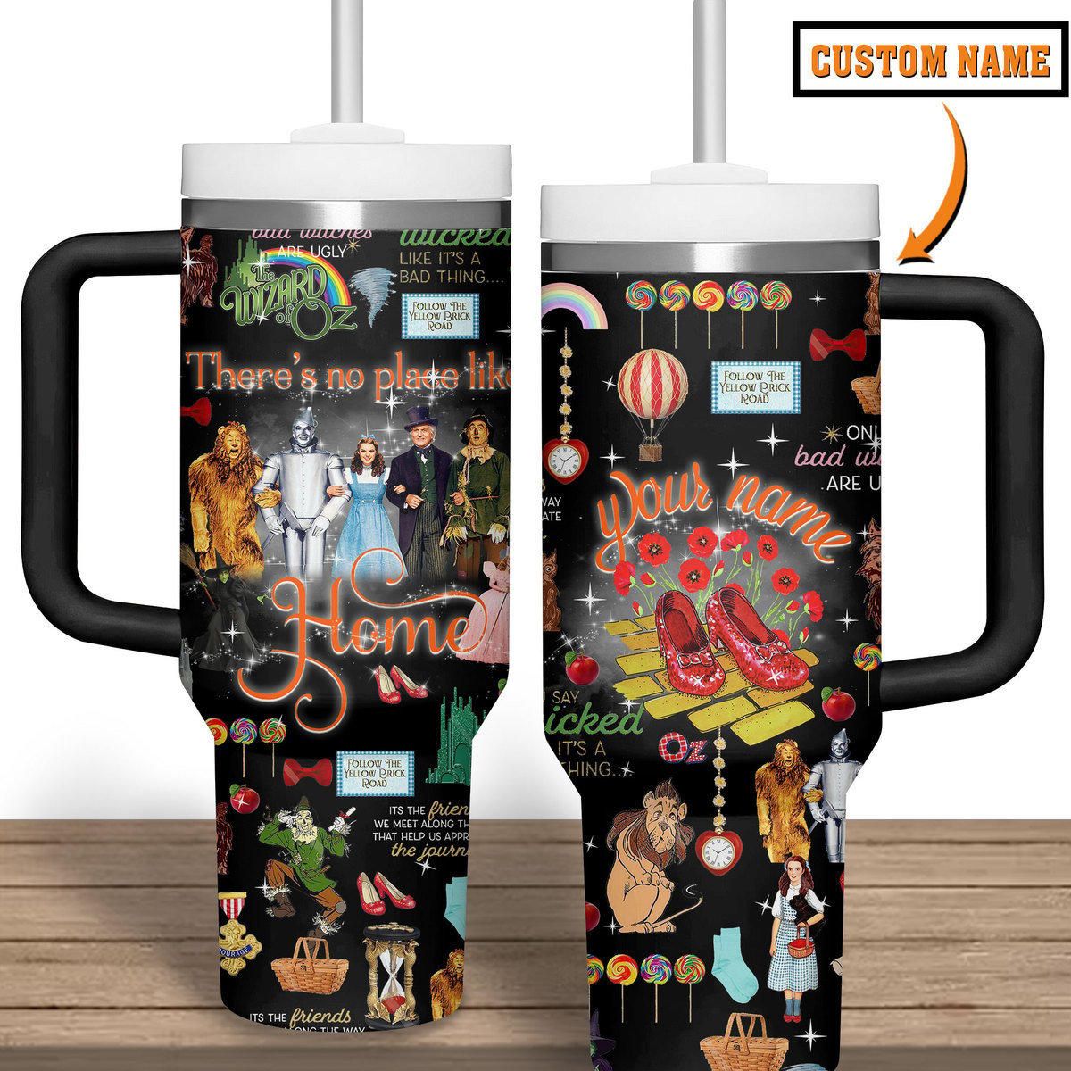 The Wizard Of Oz Movies Custom Stanley Cup 40 oz 30 oz Tumbler With Handle