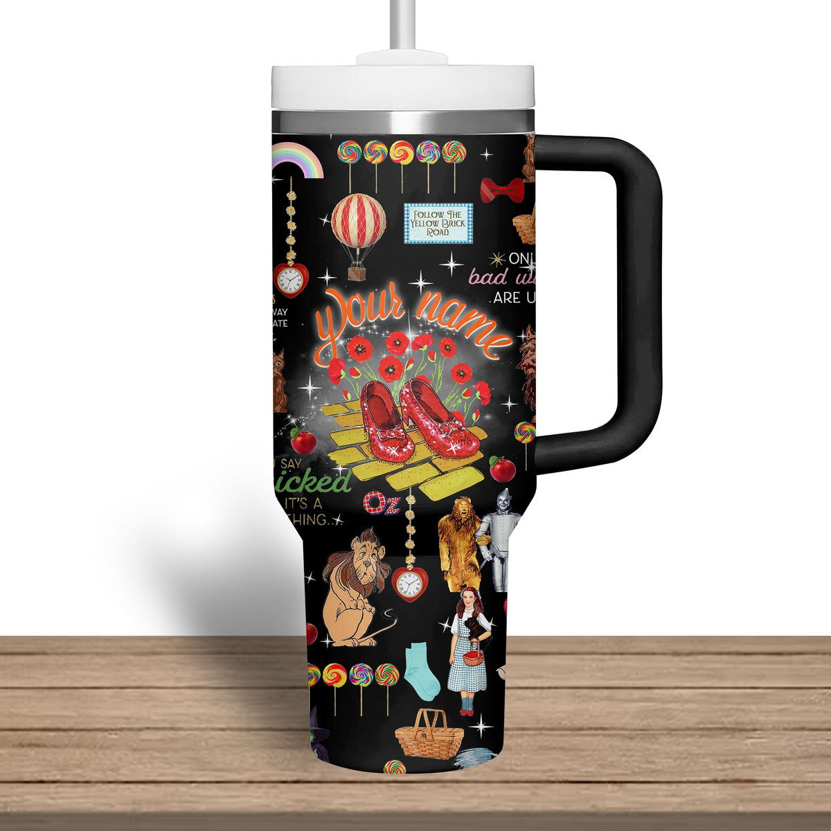 The Wizard Of Oz Movies Custom Stanley Cup 40 oz 30 oz Tumbler With Handle