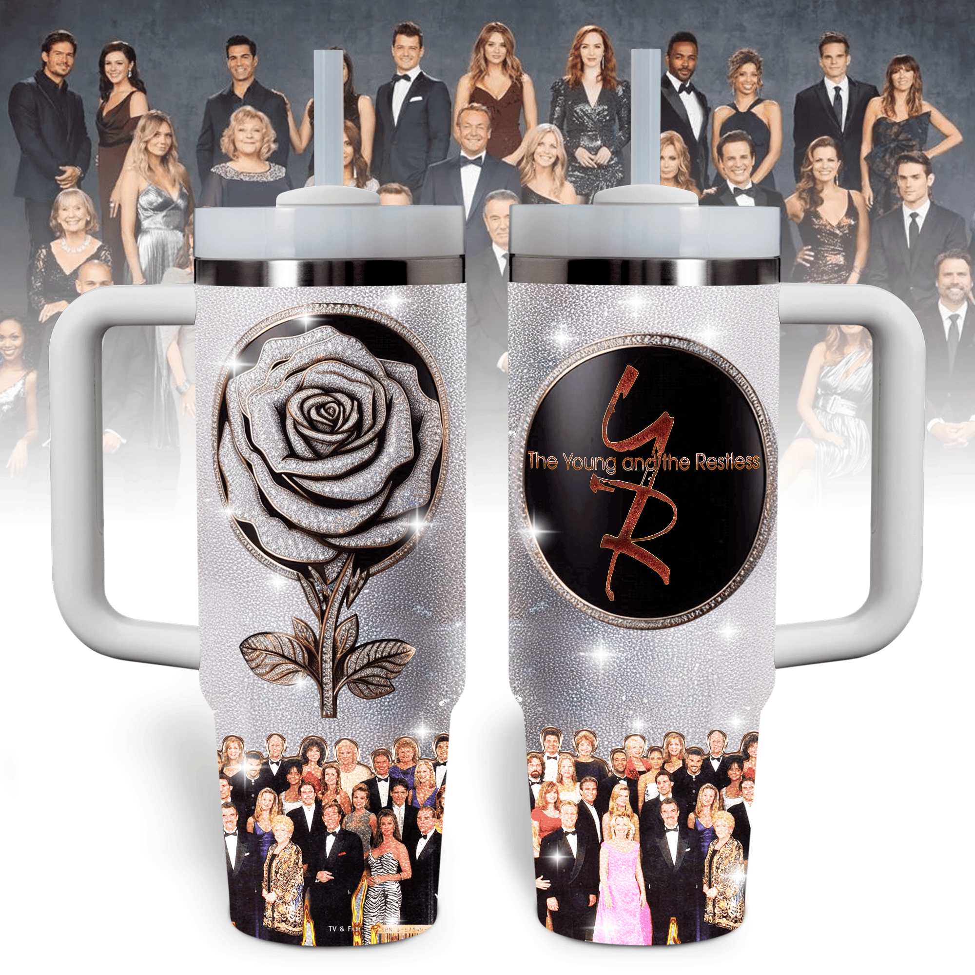 The Young And The Restless TV Series Custom Stanley Cup 40 oz 30 oz Tumbler With Handle