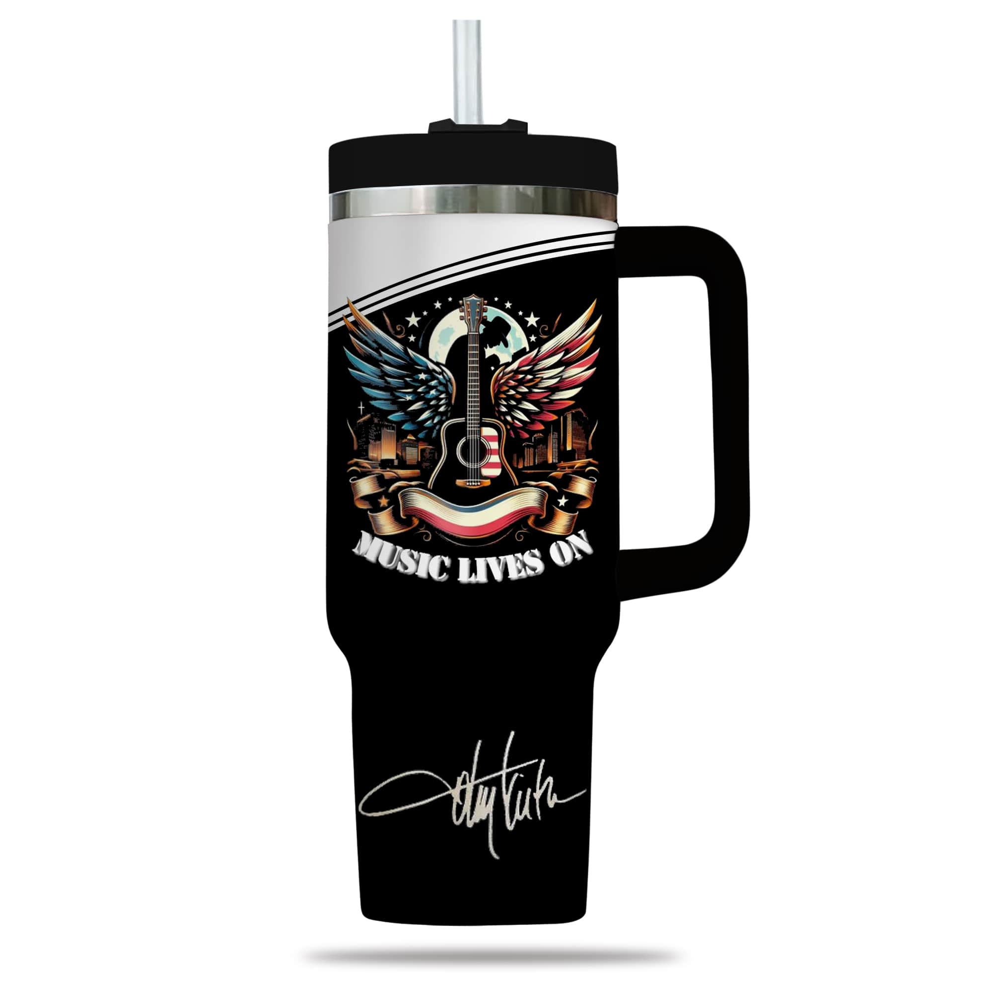 Toby Keith Music Custom Stanley Cup 40 oz 30 oz Tumbler With Handle