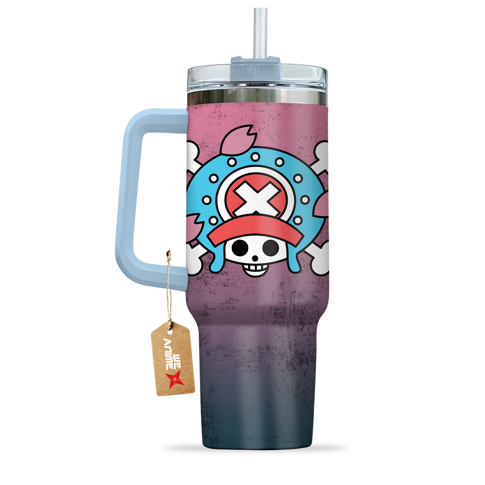 Tony Tony Chopper One Piece Anime Custom Stanley Cup 40 oz 30 oz Tumbler With Handle