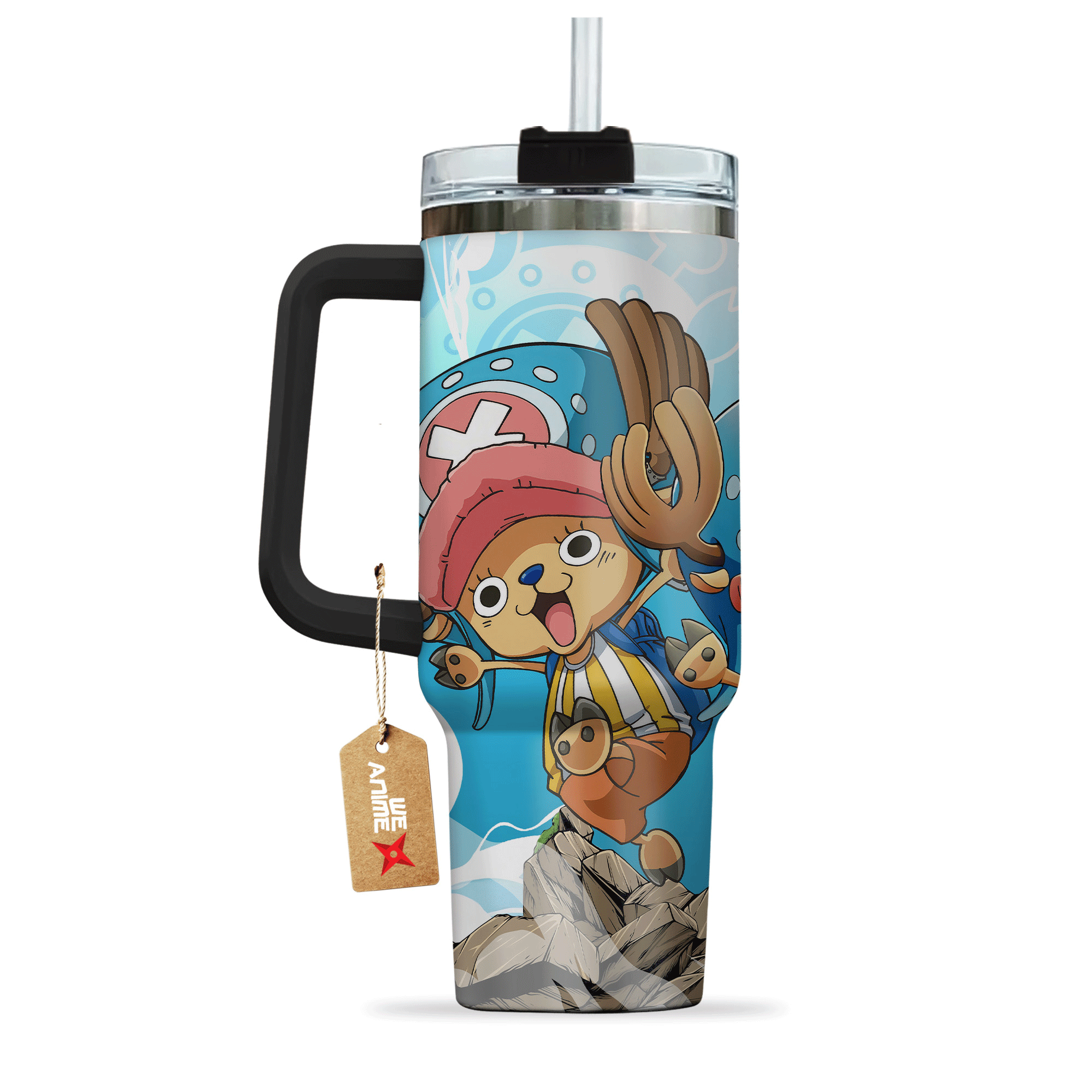 Tony Tony Chopper One Piece Anime Custom Stanley Cup 40 oz 30 oz Tumbler With Handle