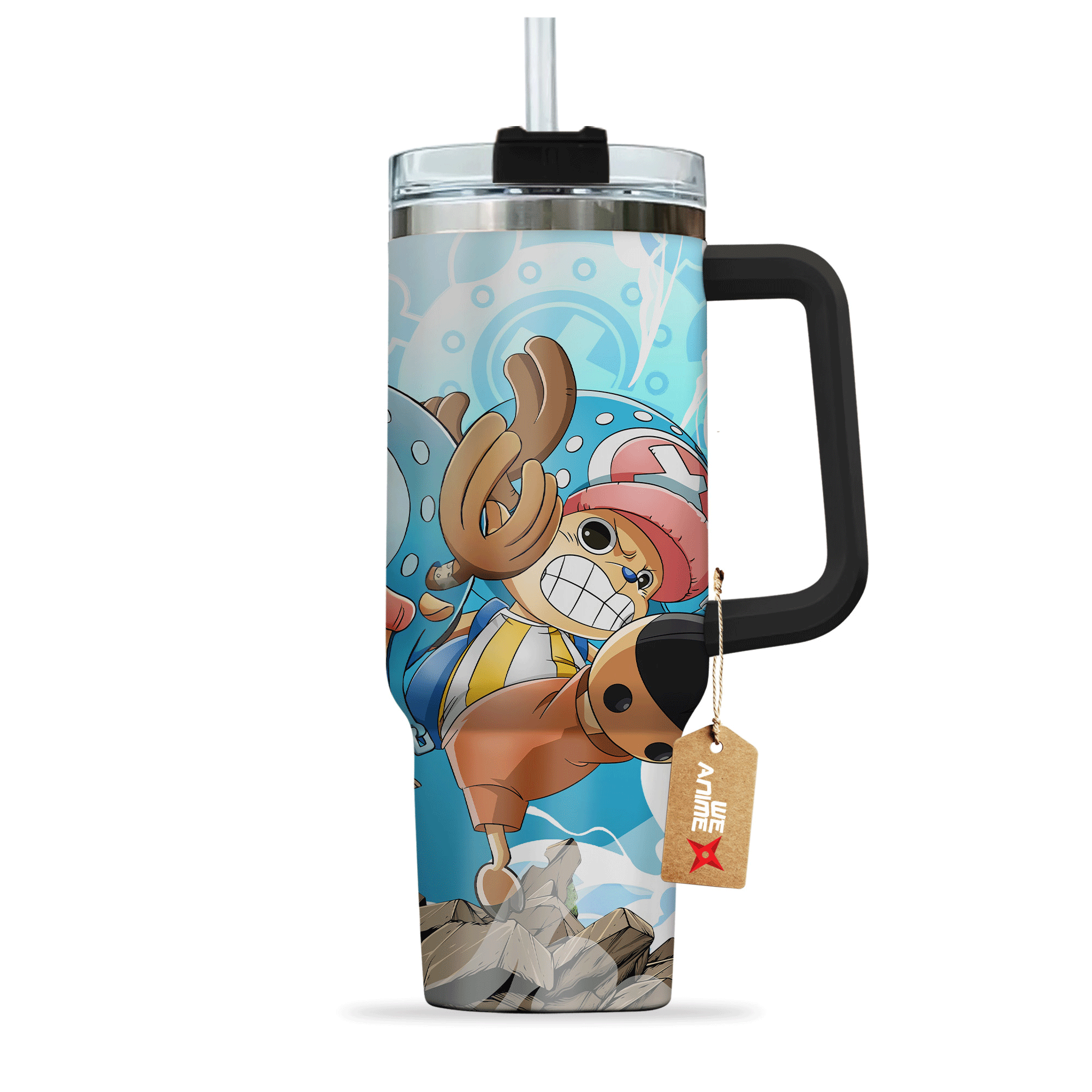 Tony Tony Chopper One Piece Anime Custom Stanley Cup 40 oz 30 oz Tumbler With Handle
