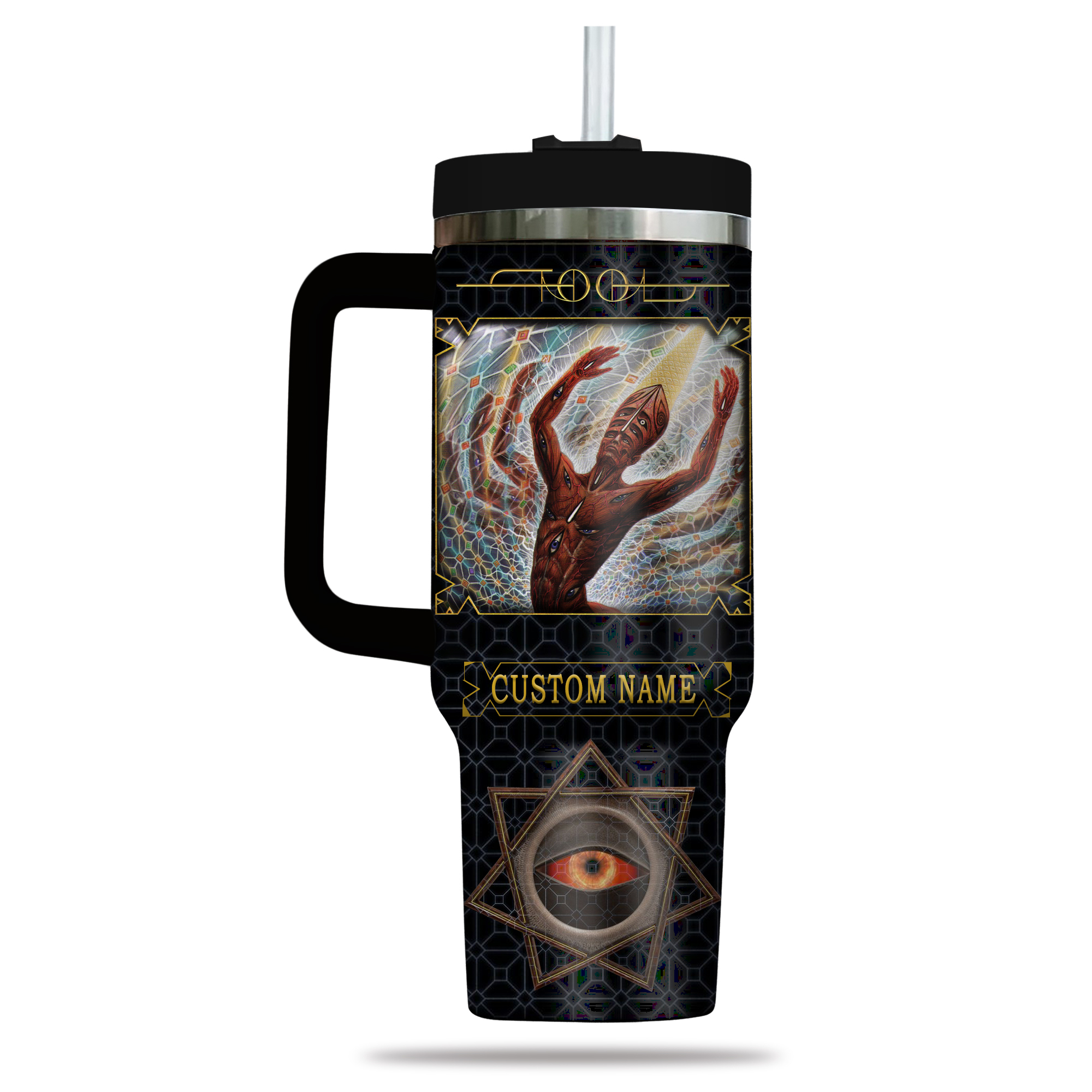 Tool Music Custom Stanley Cup 40 oz 30 oz Tumbler With Handle