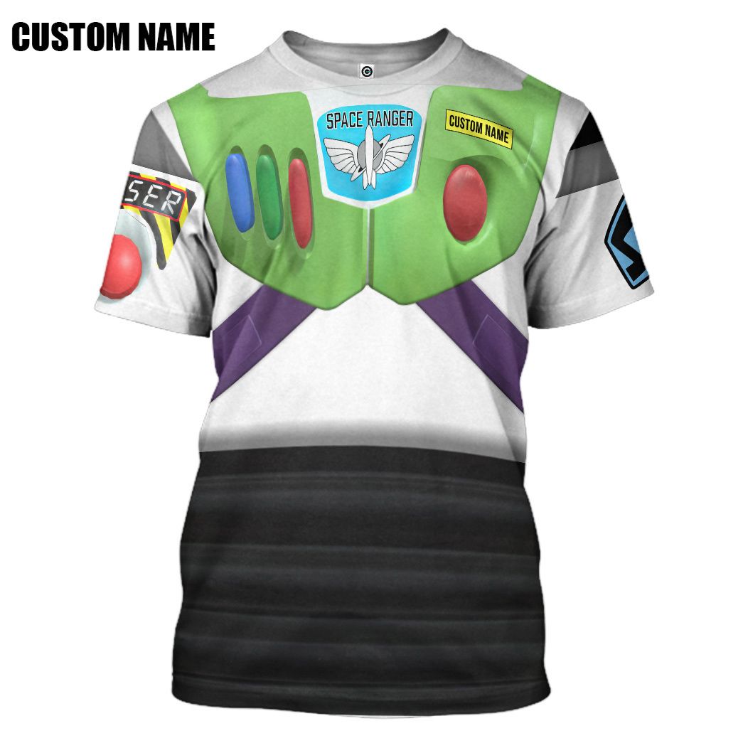 Toy Story Buzz Lightyear Space Ranger Cosplay Costume Hoodie Sweatshirt T-Shirt Sweatpants Tracksuit - Stormmerch Exclusive