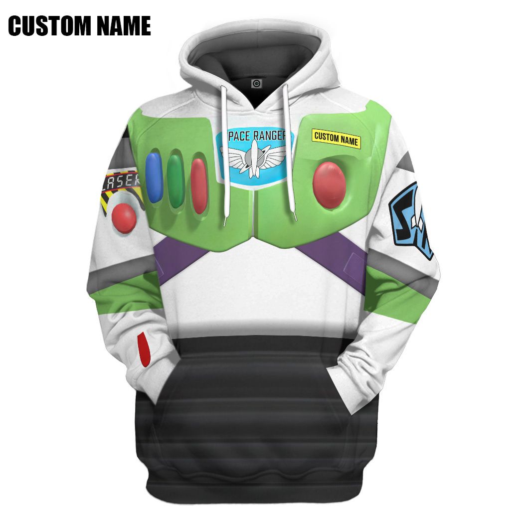 Toy Story Buzz Lightyear Space Ranger Cosplay Costume Hoodie Sweatshirt T-Shirt Sweatpants Tracksuit - Stormmerch Exclusive