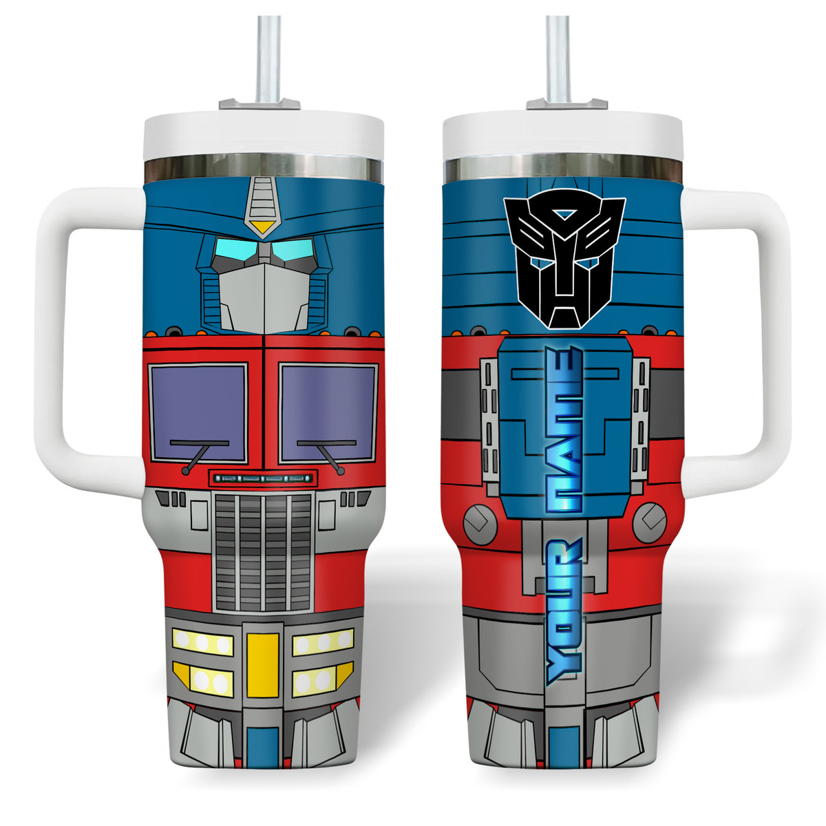 Transformers Movies Custom Stanley Cup 40 oz 30 oz Tumbler With Handle