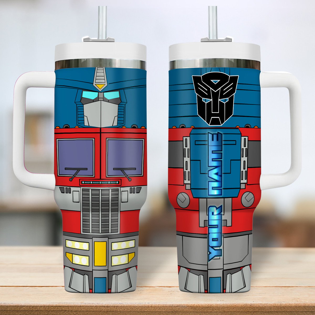 Transformers Movies Custom Stanley Cup 40 oz 30 oz Tumbler With Handle